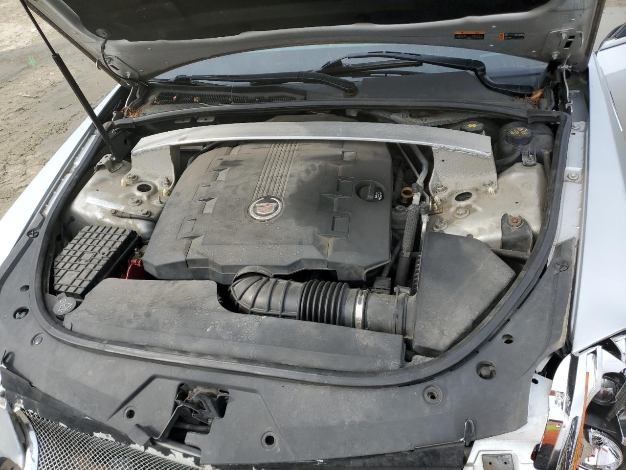 2011 Cadillac CTS VIN 1G6DM1ED4B0123863 Copart auction photo, front end damage thumbnail 11