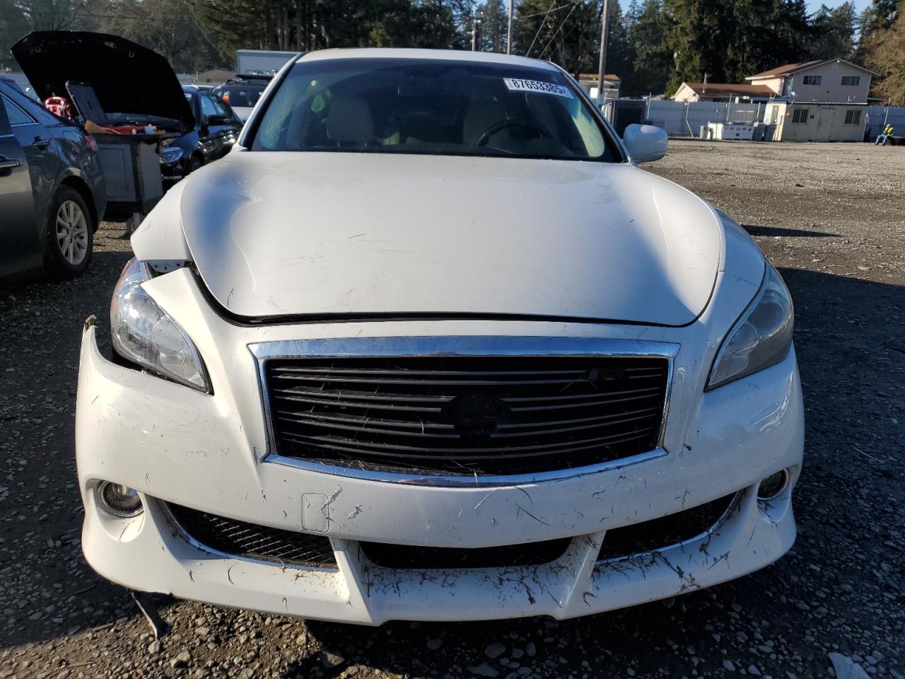 2011 Infiniti M VIN JN1BY1AP3BM323251 Copart auction photo, all over damage thumbnail 5