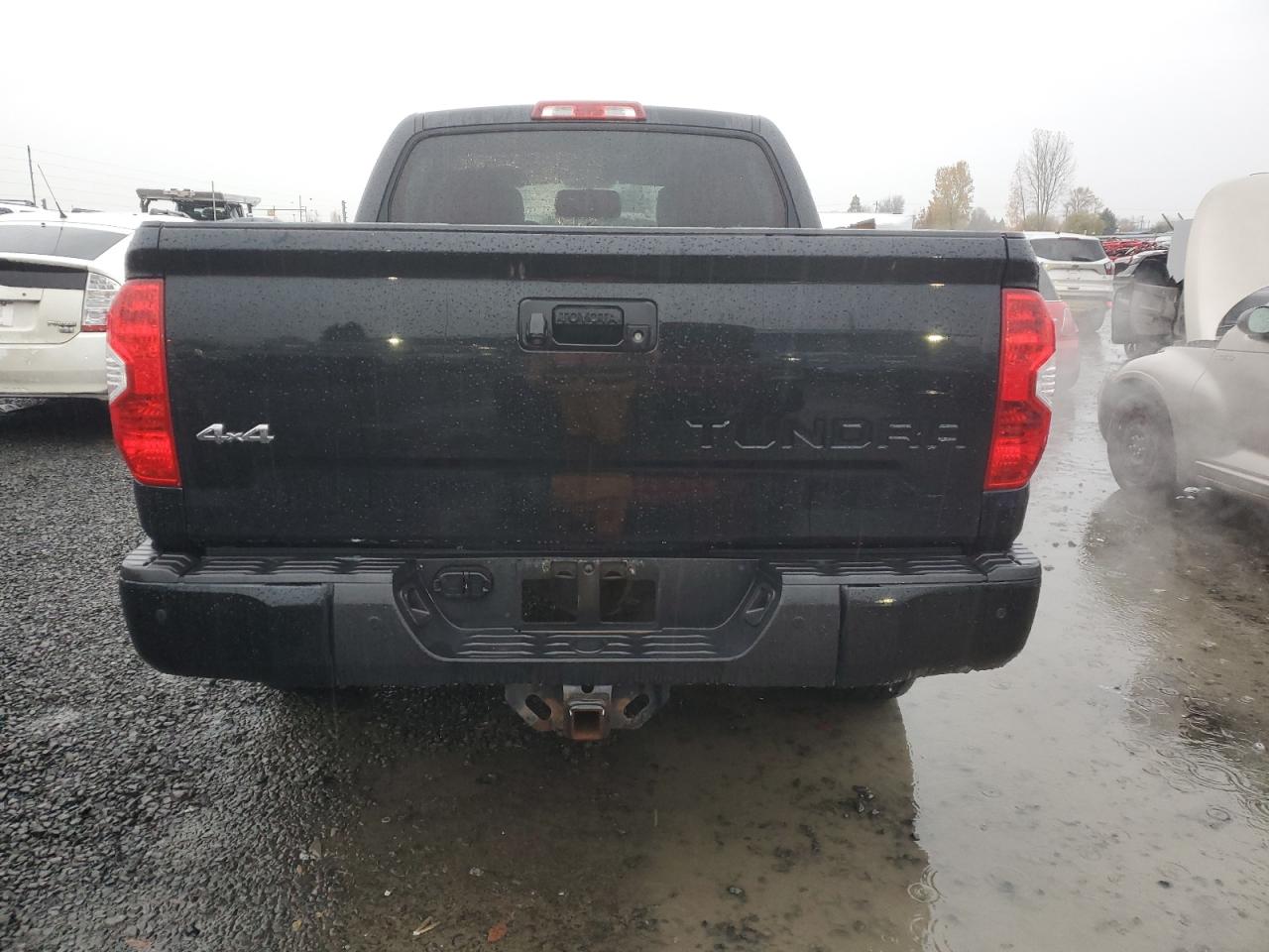 2014 Toyota Tundra VIN 5TFAY5F12EX329100 Copart auction photo, all over damage thumbnail 6