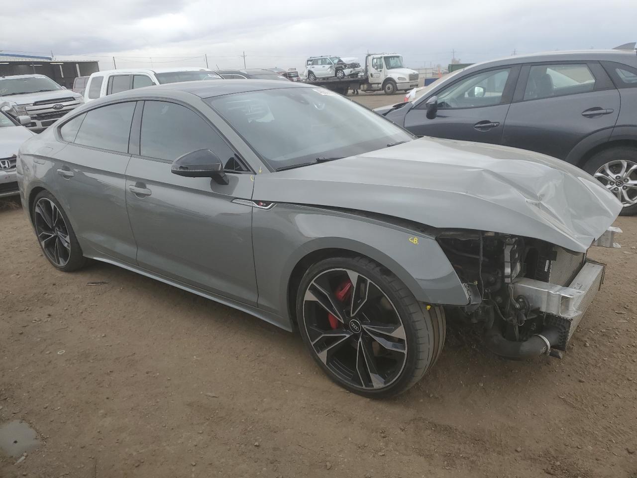 2021 Audi RS5 VIN WAUC4CF57MA022970 Copart auction photo, front end damage thumbnail 4