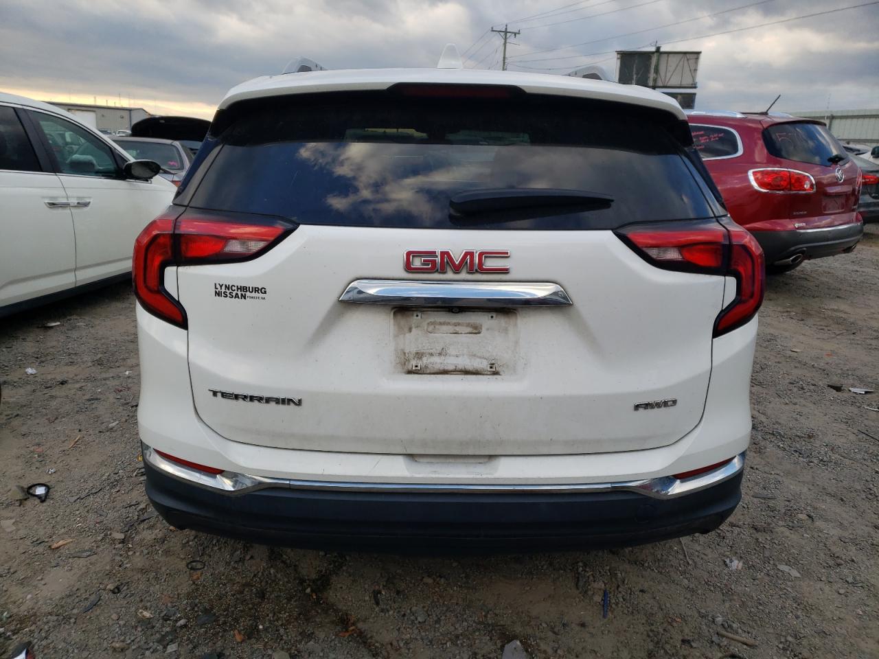 2020 GMC Terrain VIN 3GKALVEV2LL176993 Copart auction photo, front end / minor dent/scratches damage thumbnail 6