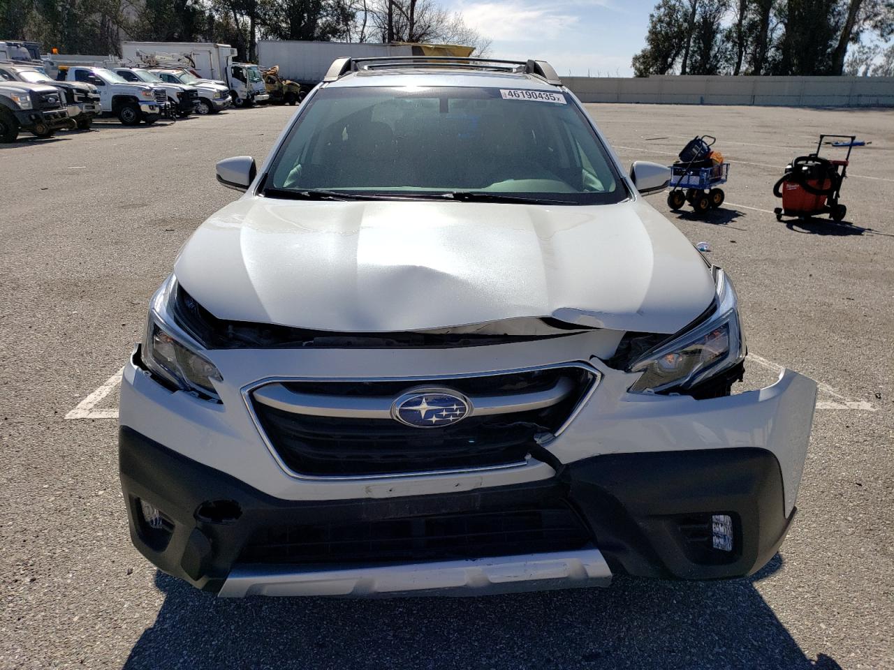 2020 Subaru Outback VIN 4S4BTANCXL3212346 Copart auction photo, front end damage thumbnail 5