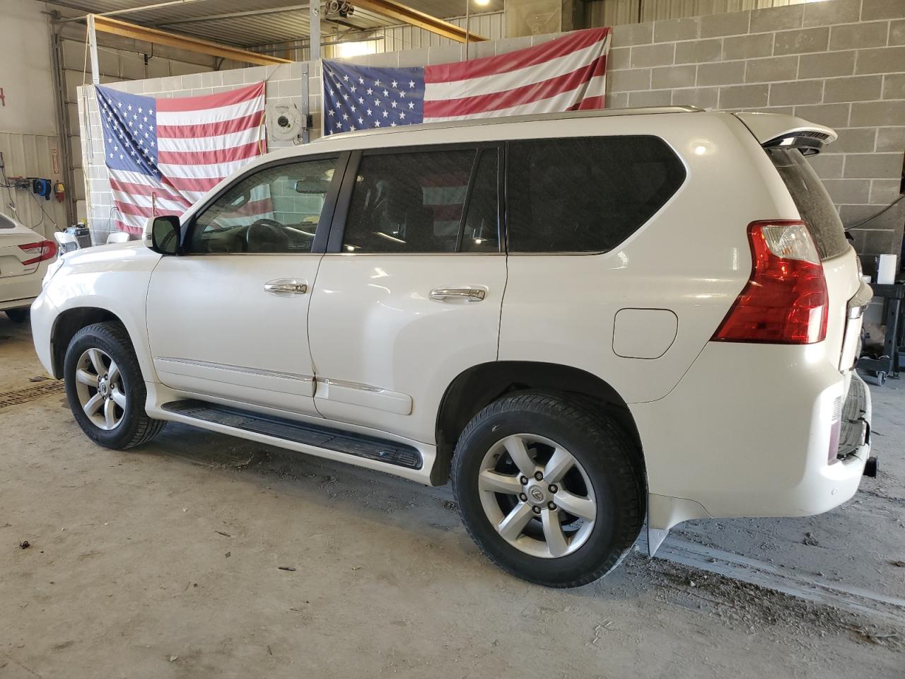 2012 Lexus GX VIN JTJBM7FX2C5044130 Copart auction photo, rear end damage thumbnail 2