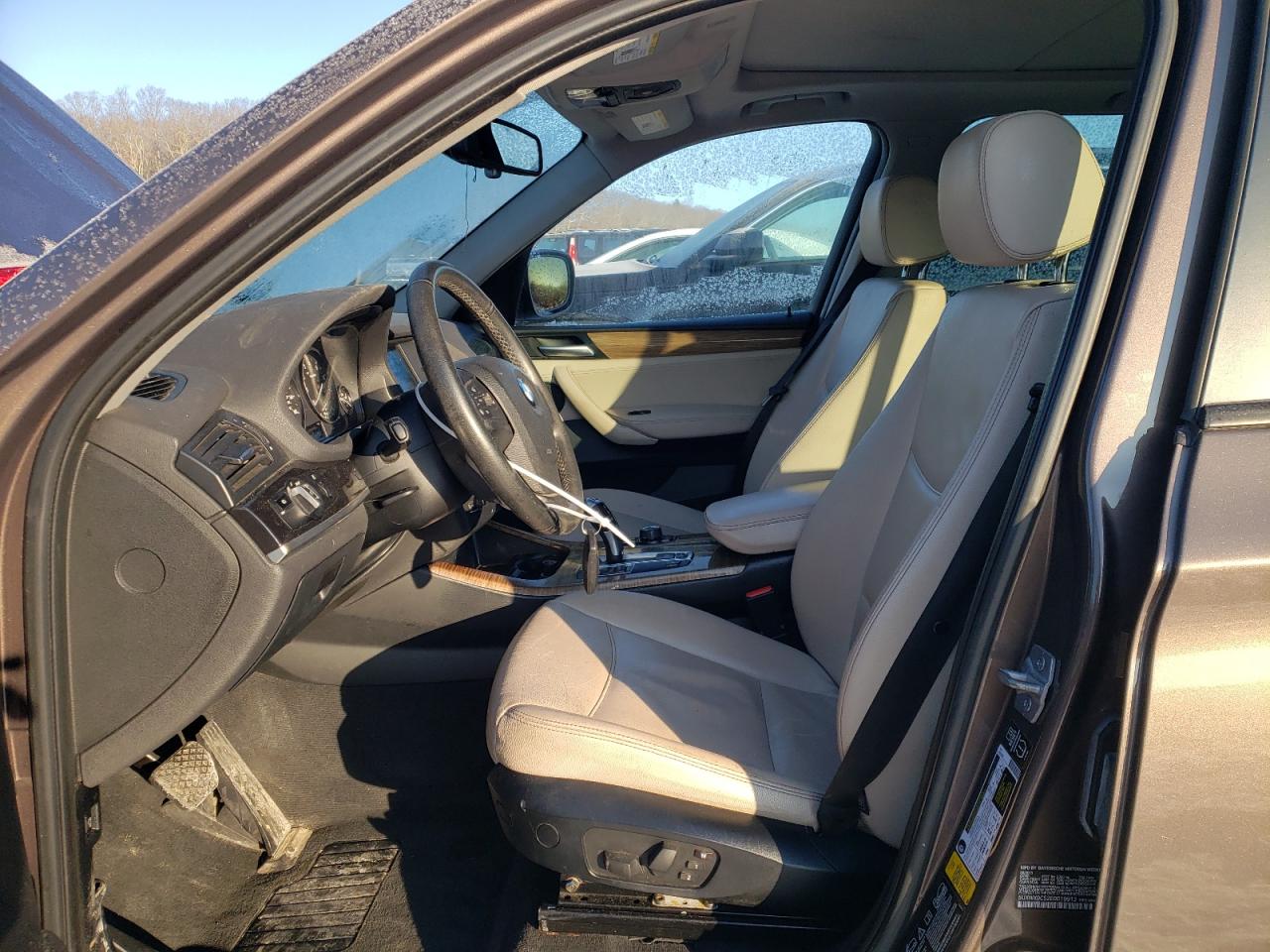 2014 BMW X3 VIN 5UXWX9C52E0D19913 Copart auction photo, side damage thumbnail 7