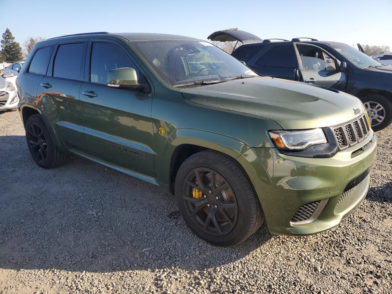 2021 Jeep Grand Cherokee VIN 1C4RJFN91MC819067 Copart auction photo, top/roof / rear end damage thumbnail 4