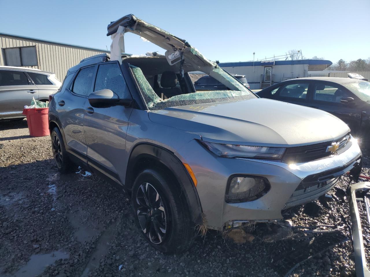 2023 Chevrolet TrailBlazer VIN KL79MPS27PB041501 Copart auction photo, rollover damage thumbnail 4