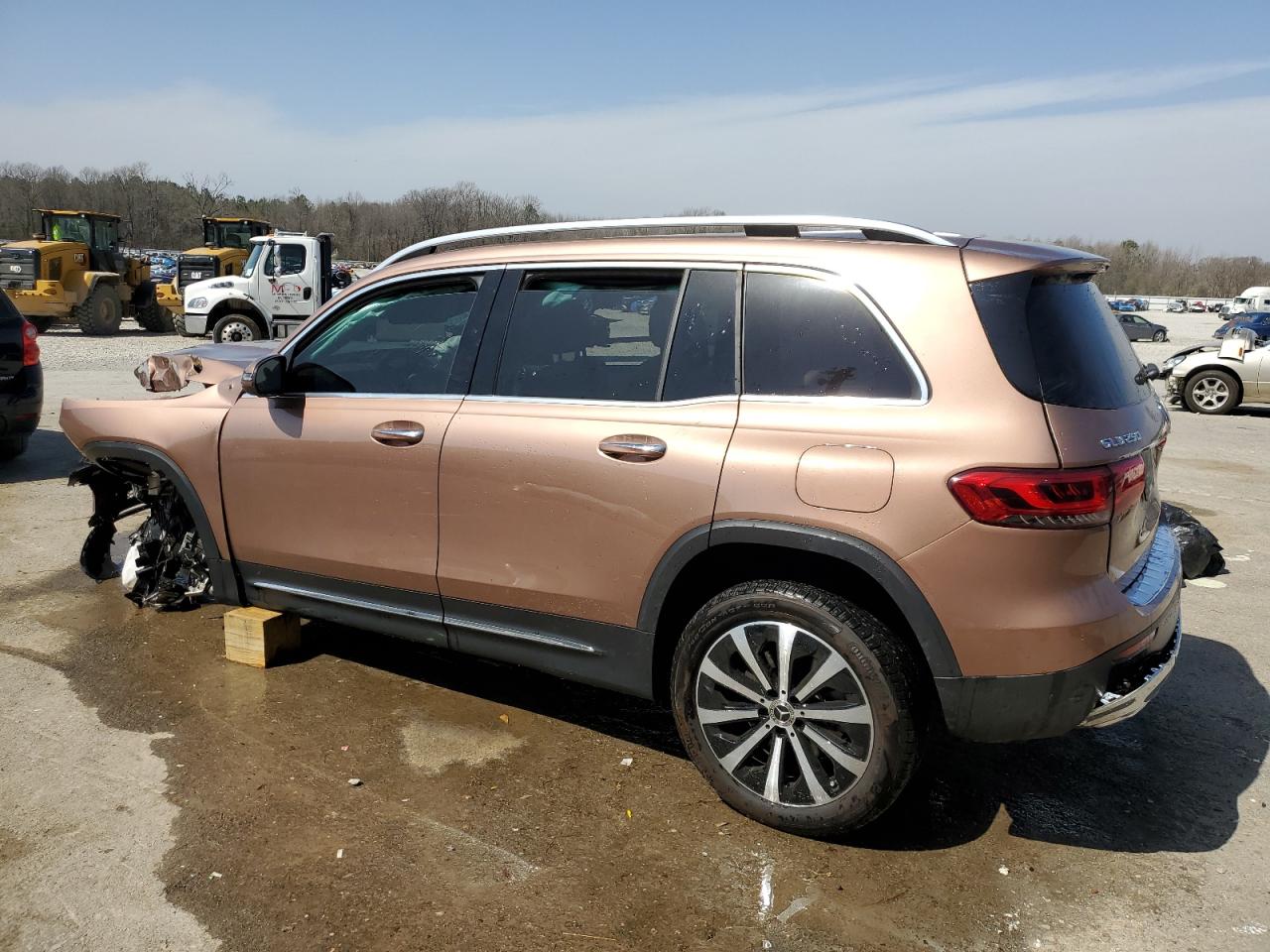 2023 Mercedes-Benz GLB VIN W1N4M4GB7PW319710 Copart auction photo, front end / rear end damage thumbnail 2