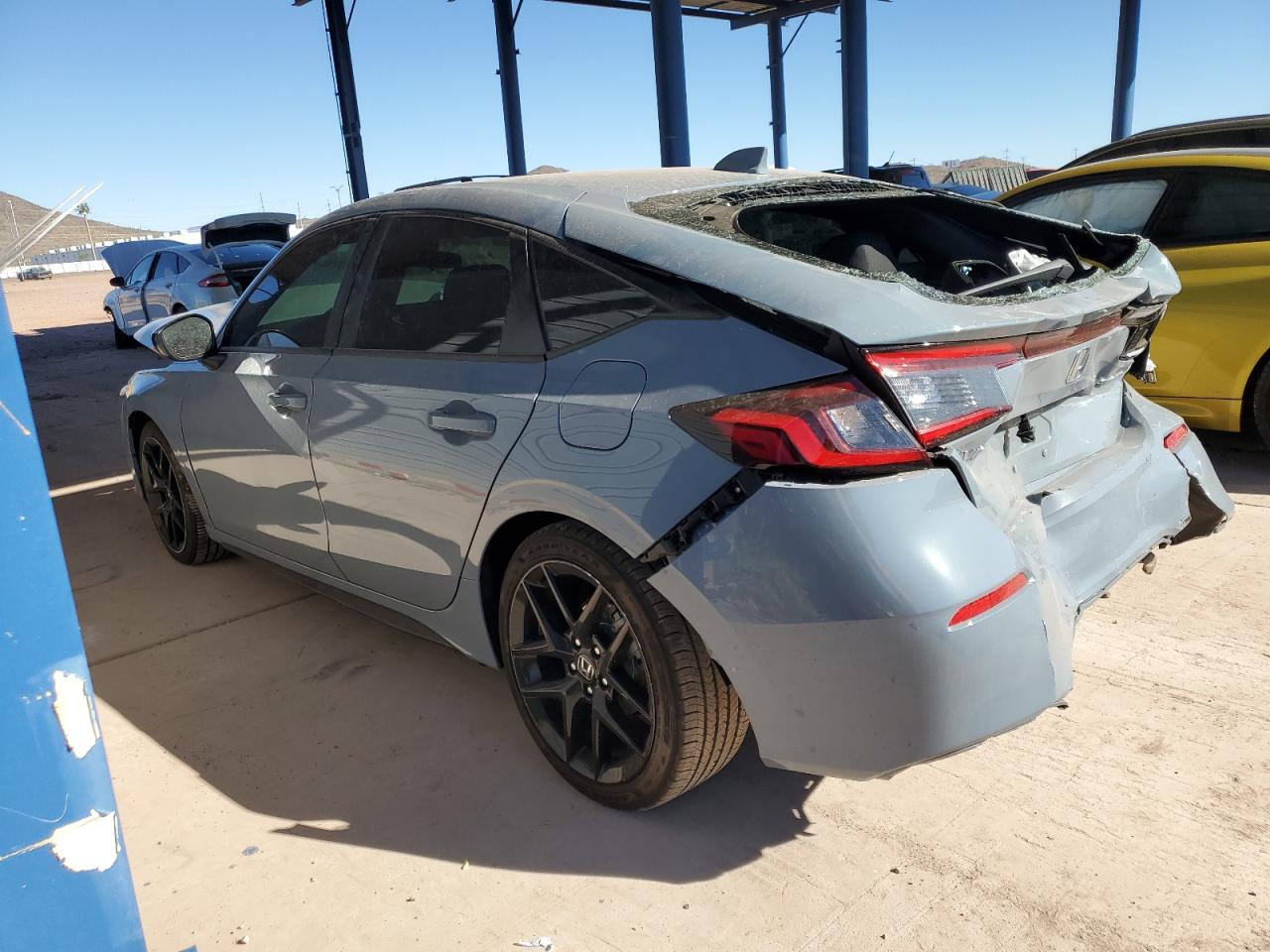 2024 Honda Civic VIN 19XFL2H82RE005485 Copart auction photo, front end / rear end damage thumbnail 2