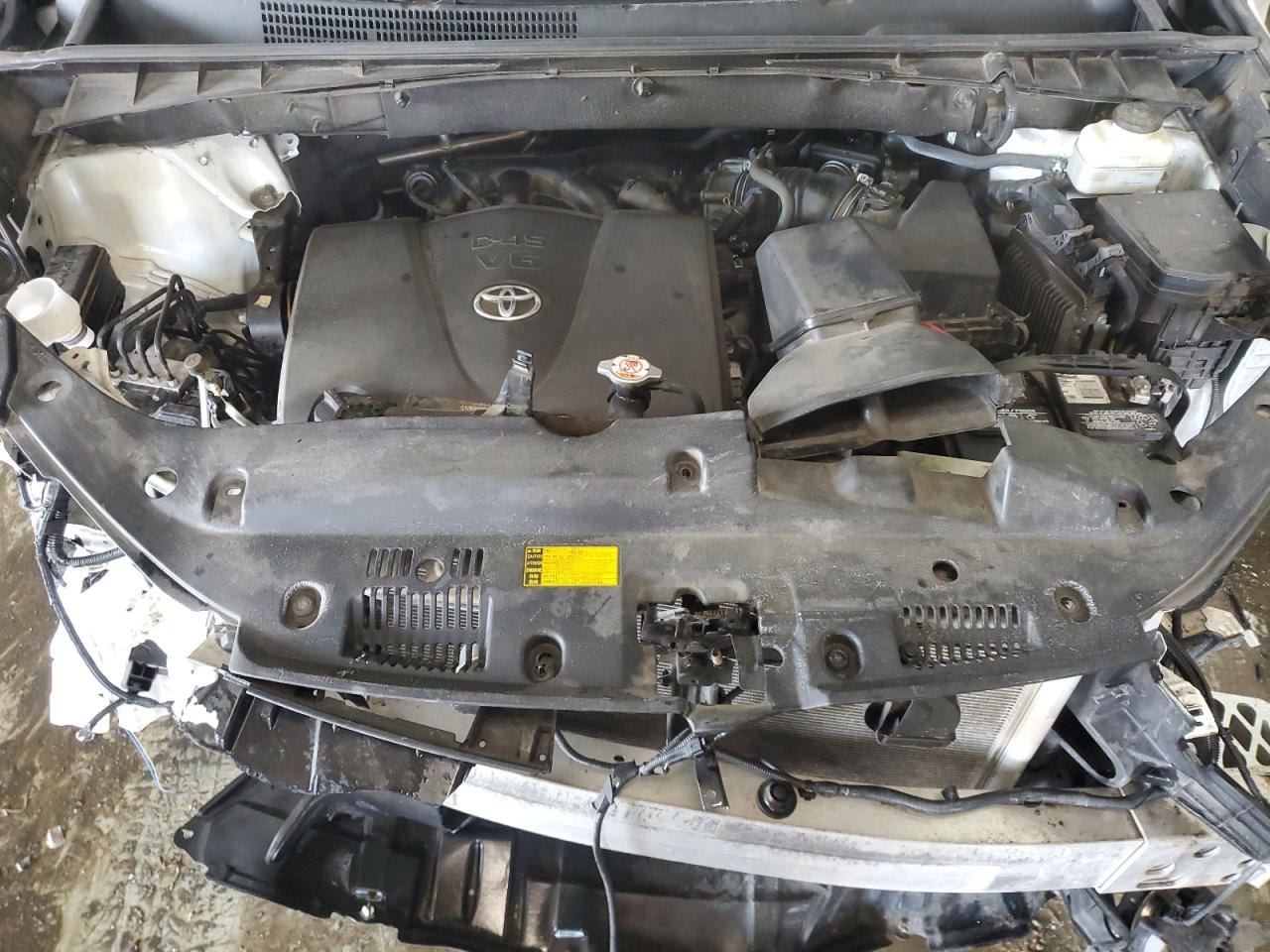 2018 Toyota Highlander VIN 5TDJZRFH1JS552018 Copart auction photo, front end damage thumbnail 12