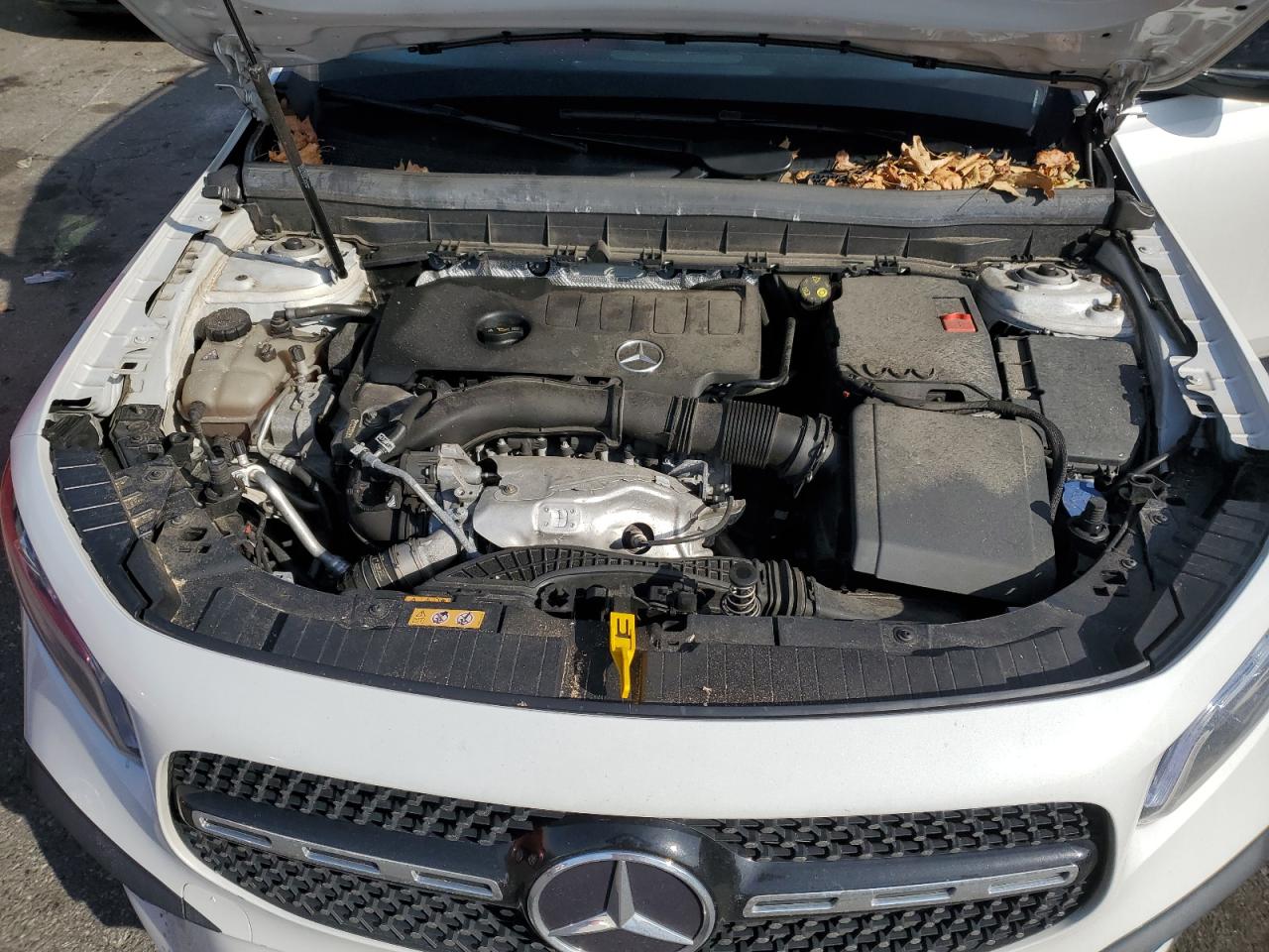 2022 Mercedes-Benz GLB VIN W1N4M4HB5NW183959 Copart auction photo, top/roof / rear end damage thumbnail 12