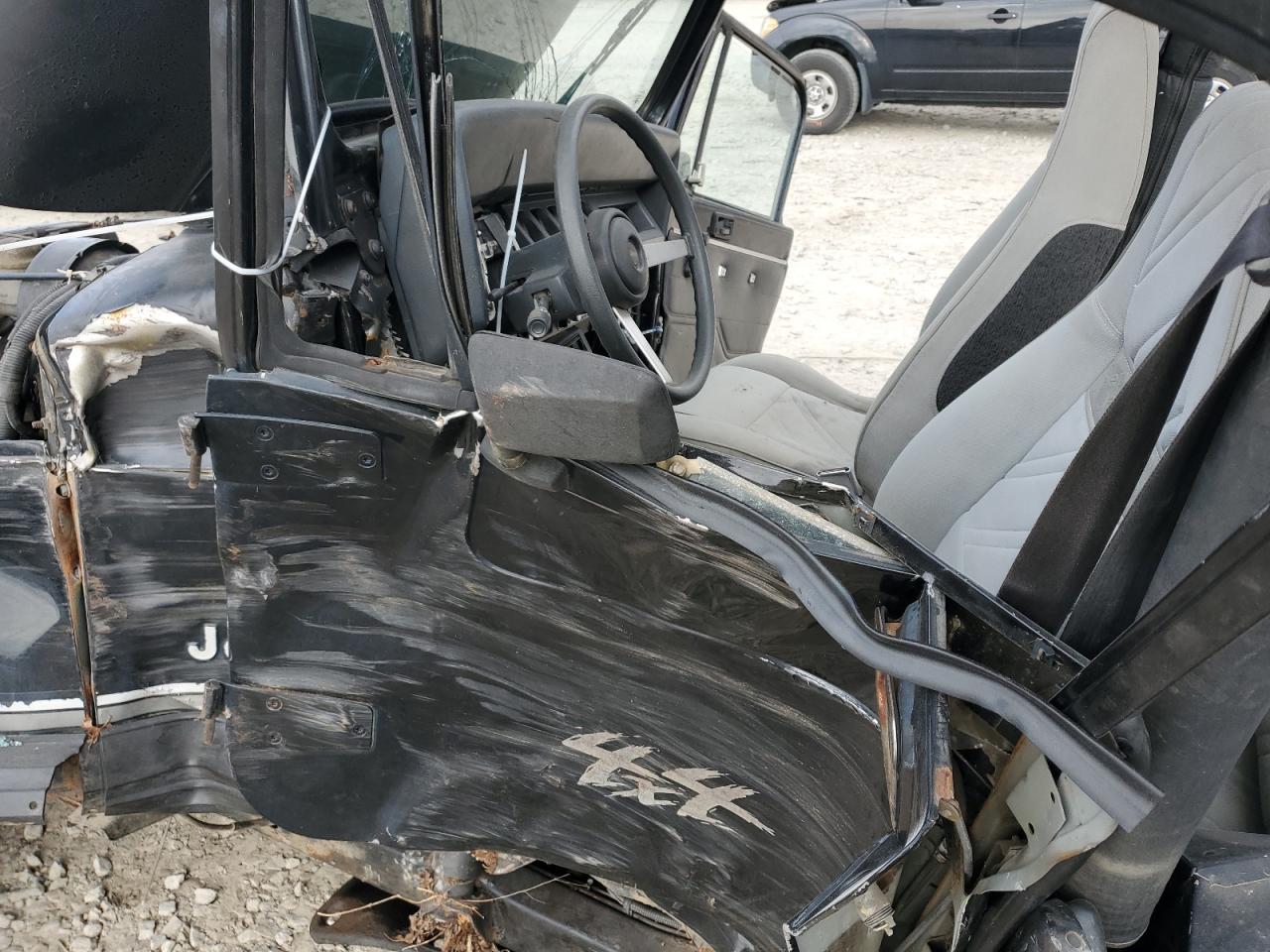 1993 Jeep Wrangler VIN 1J4FY29S1PP236204 Copart auction photo, all over damage thumbnail 7