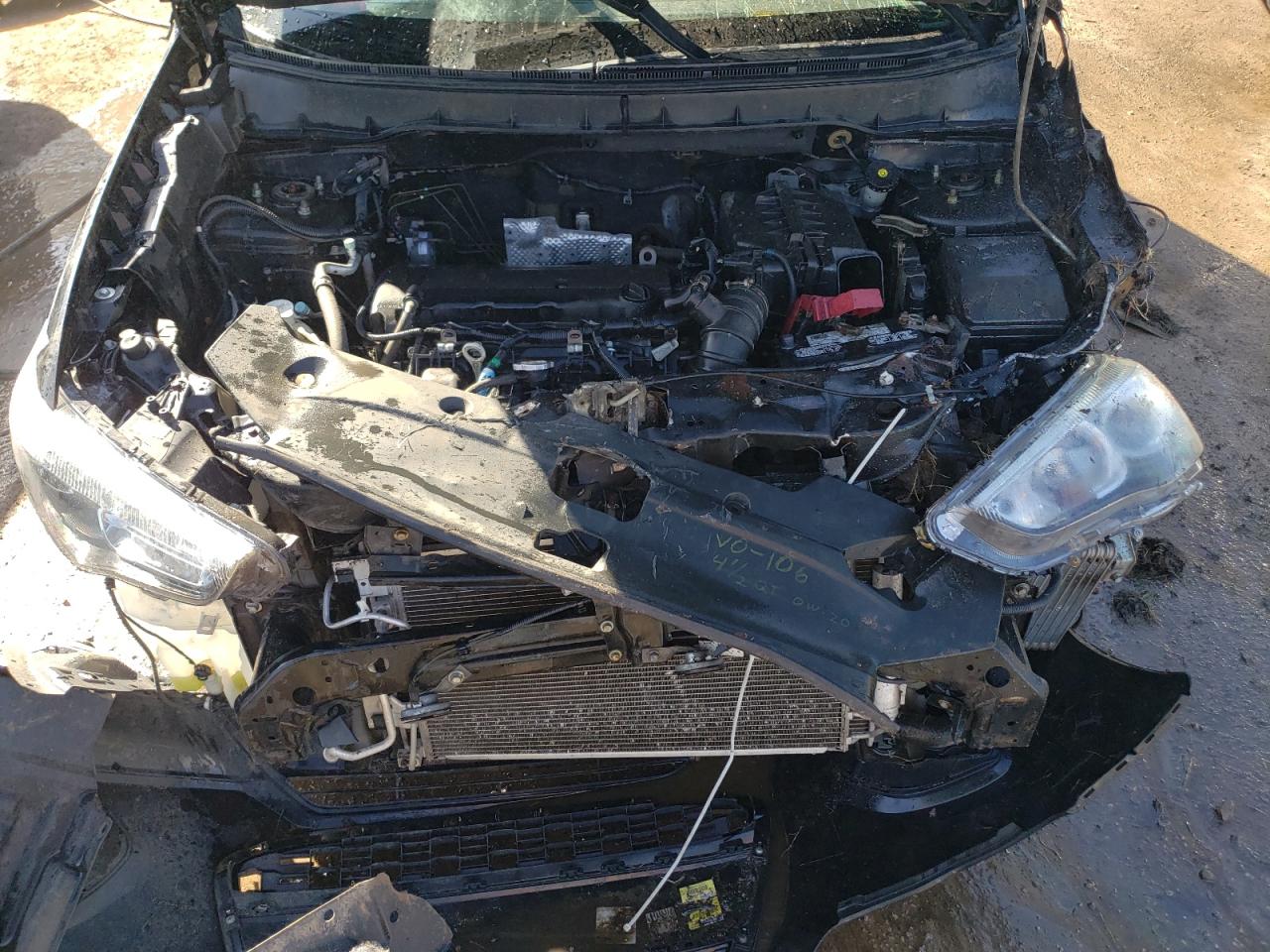 2014 Mitsubishi Outlander VIN 4A4AR3AUXEE027285 Copart auction photo, rollover / front end damage thumbnail 11