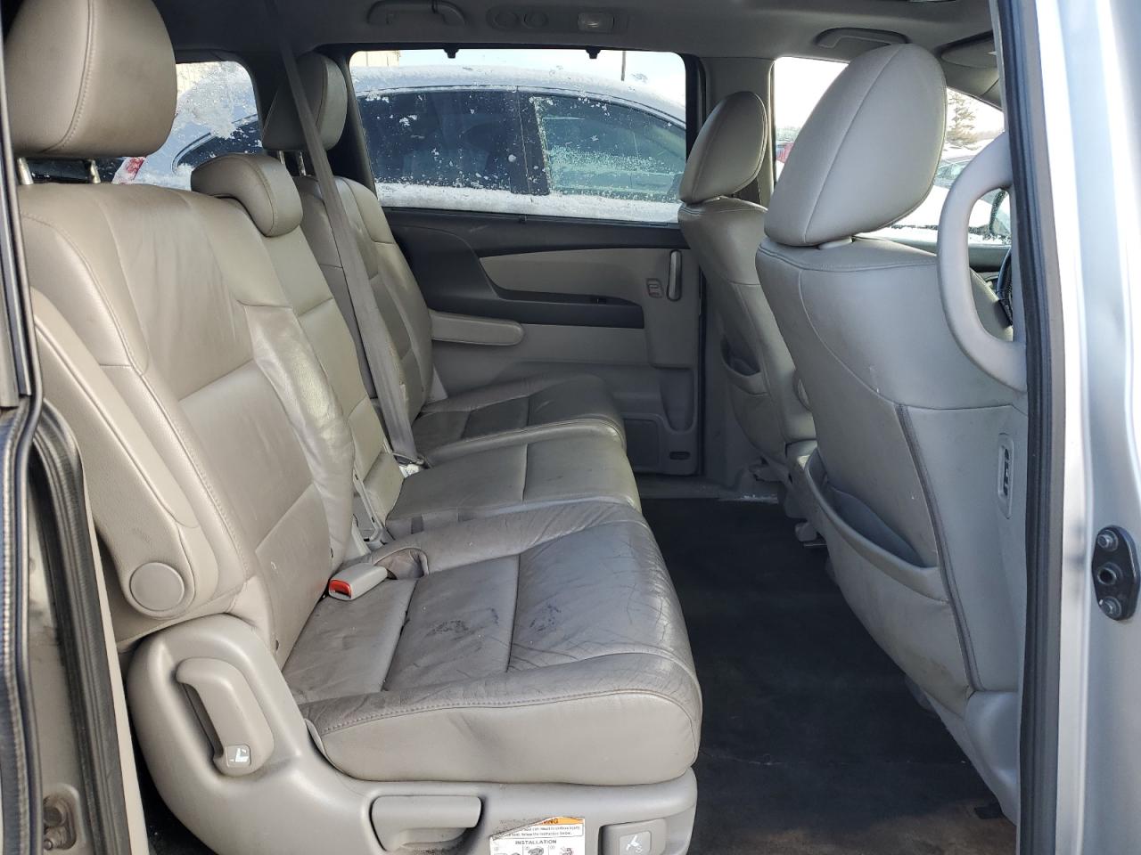 2012 Honda Odyssey VIN 5FNRL5H62CB036198 Copart auction photo, rear end / front end damage thumbnail 11