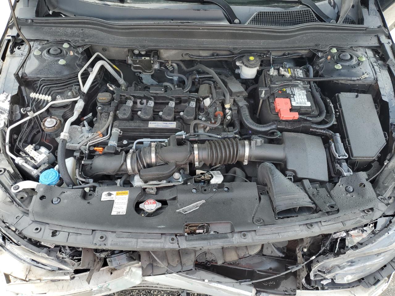 2018 Honda Accord VIN 1HGCV1F34JA149322 Copart auction photo, front end / rear end damage thumbnail 11