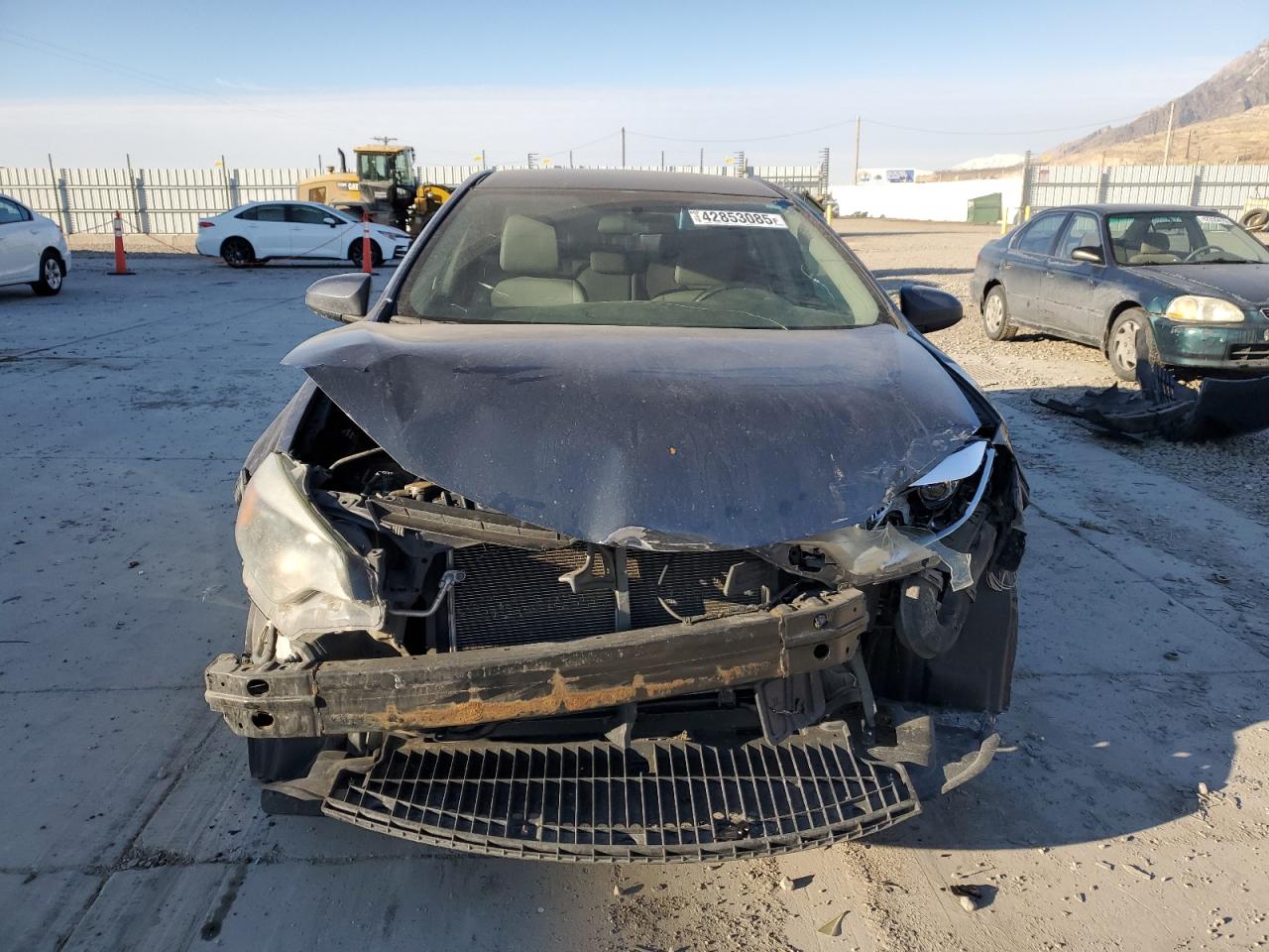 2014 Toyota Corolla VIN 5YFBURHE7EP170791 Copart auction photo, front end damage thumbnail 5