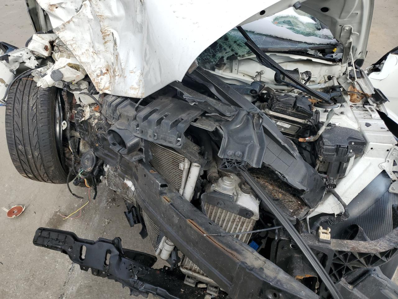 2013 Hyundai Veloster VIN KMHTC6AE8DU096617 Copart auction photo, all over damage thumbnail 12