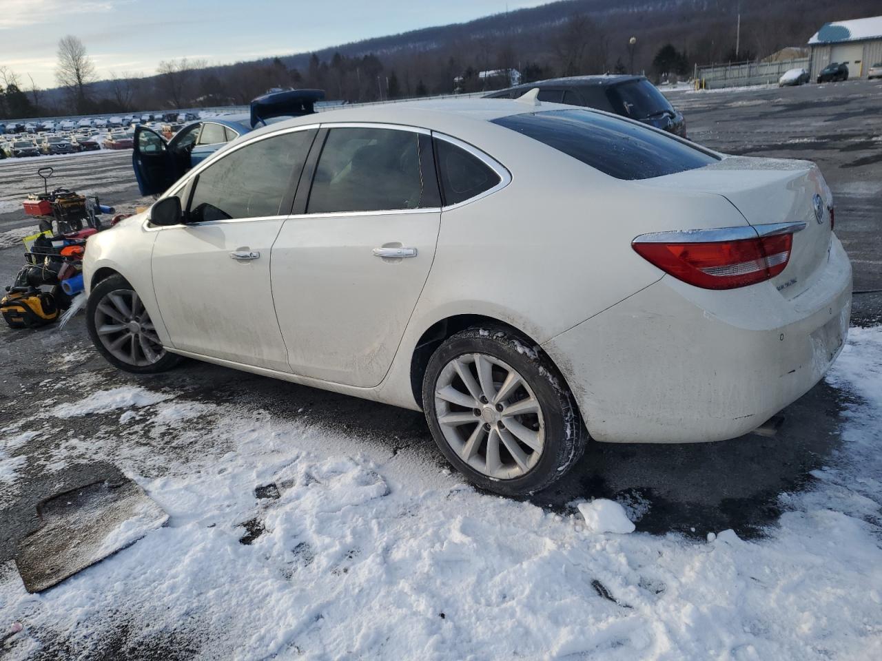 2013 Buick Verano VIN 1G4PS5SK1D4173640 Copart auction photo, side damage thumbnail 2