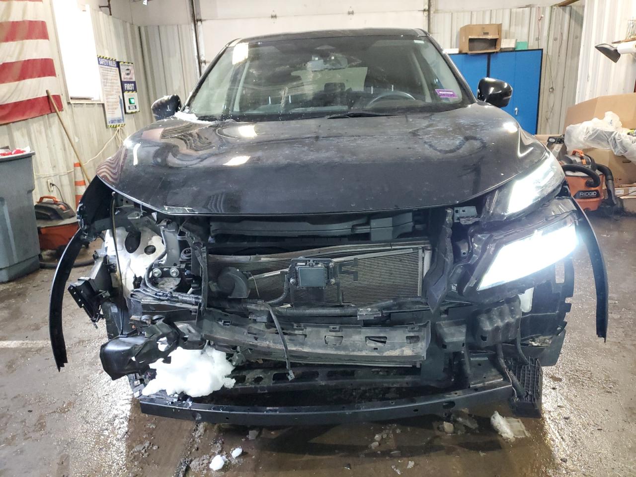 2021 Nissan Rogue VIN JN8AT3BB5MW232368 Copart auction photo, front end / minor dent/scratches damage thumbnail 5