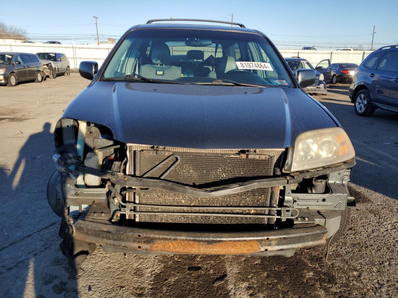 2005 Acura MDX VIN 2HNYD18855H514544 Copart auction photo, front end damage thumbnail 5