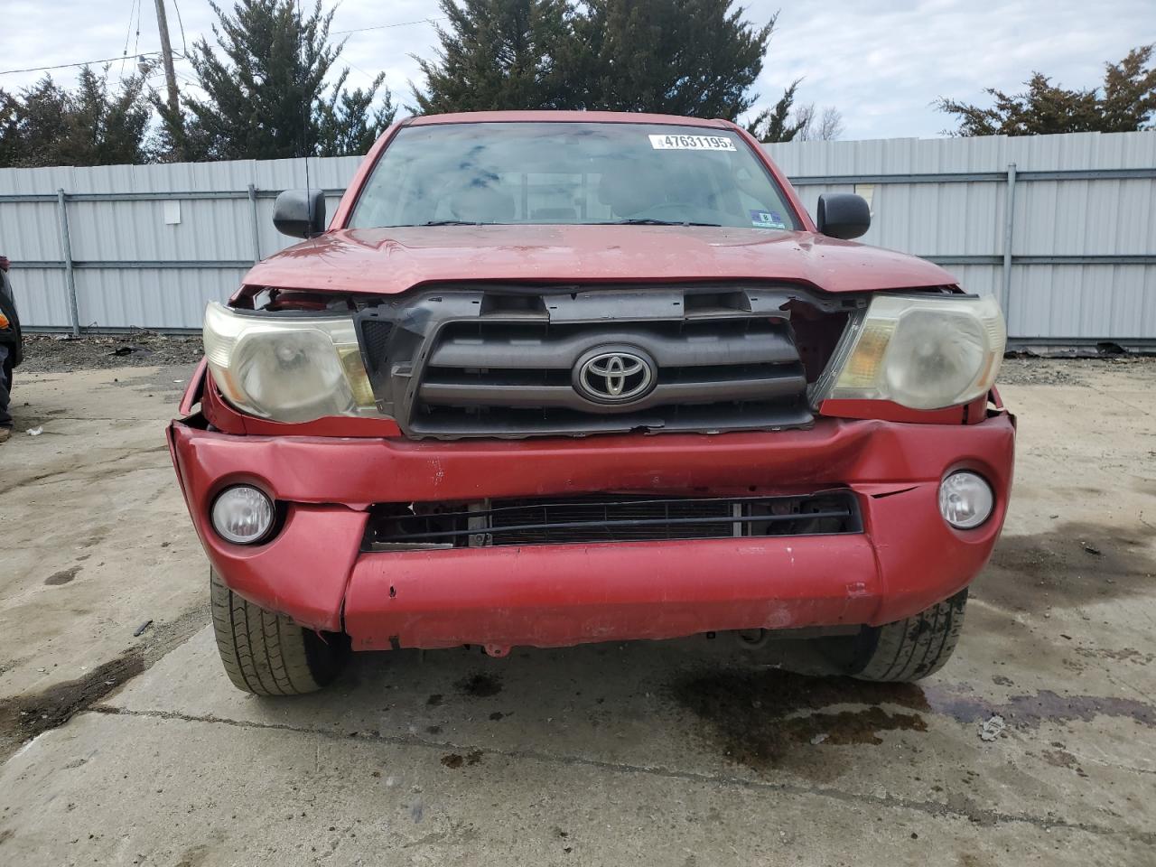 2009 Toyota Tacoma VIN 3TMMU52N19M012079 Copart auction photo, rear end / front end damage thumbnail 5