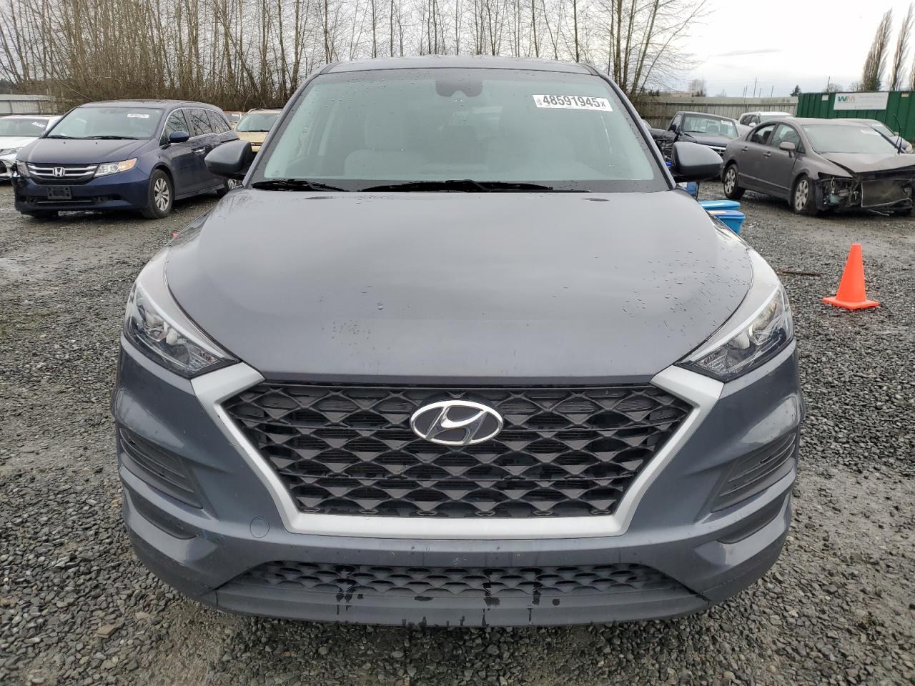 2019 Hyundai Tucson VIN KM8J2CA49KU032440 Copart auction photo, front end damage thumbnail 5