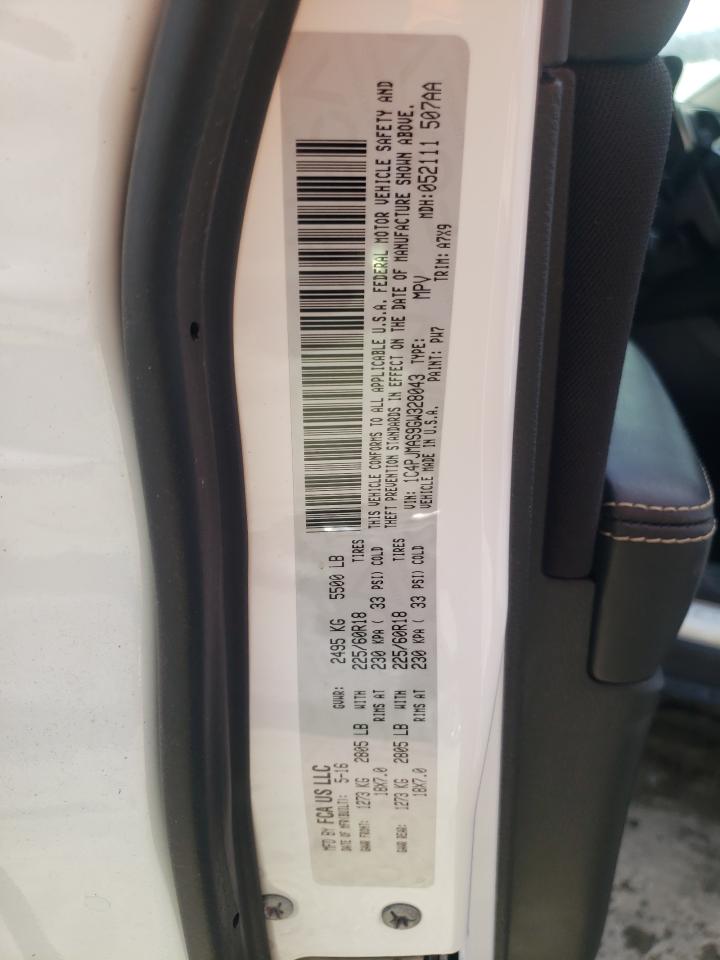 2016 Jeep Grand Cherokee VIN 1C4PJMAS9GW328043 Copart auction photo, front end damage thumbnail 13