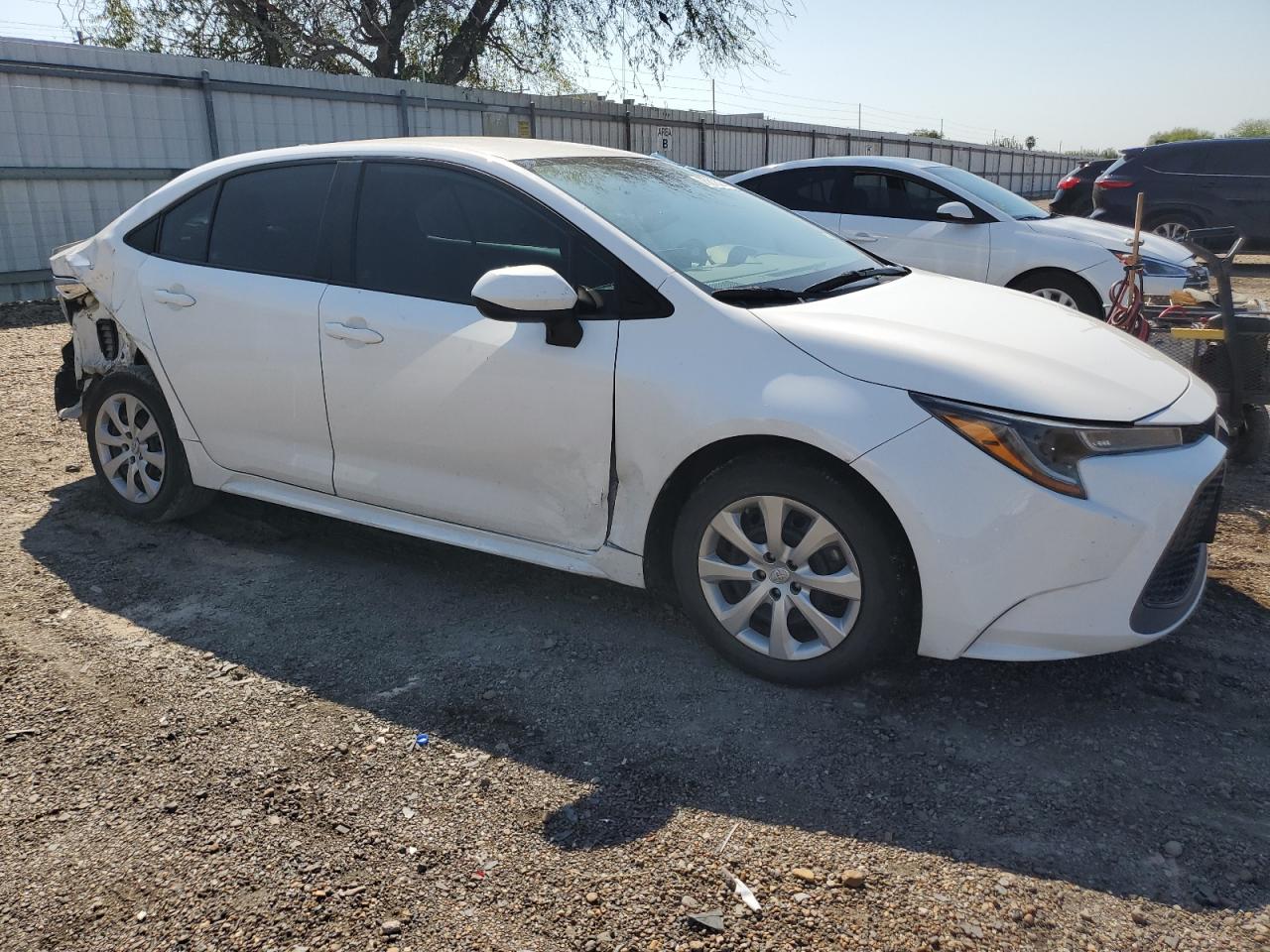 2022 Toyota Corolla VIN 5YFEPMAE8NP294876 Copart auction photo, rear end / front end damage thumbnail 4