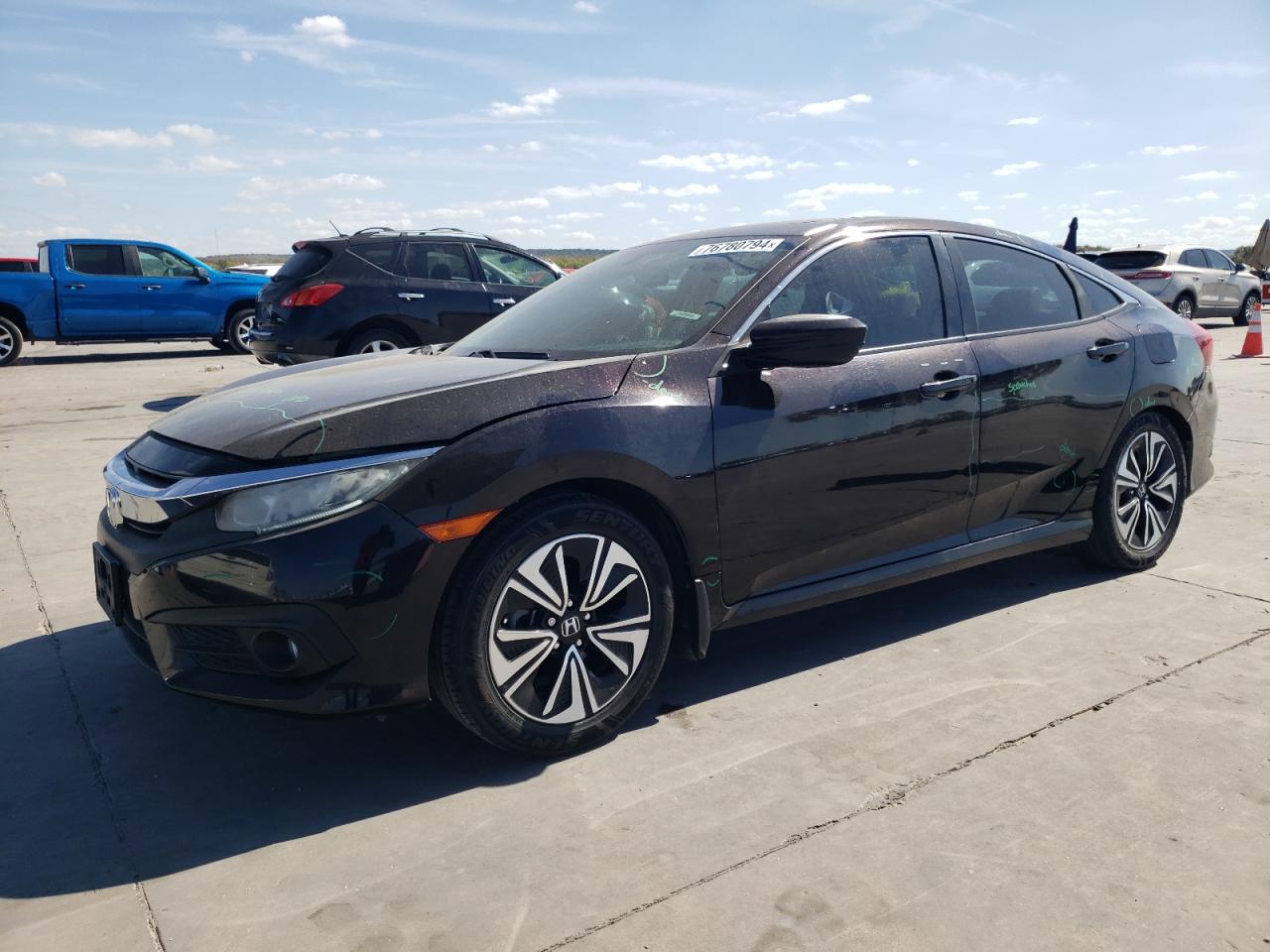 2016 Honda Civic VIN 19XFC1F71GE036244