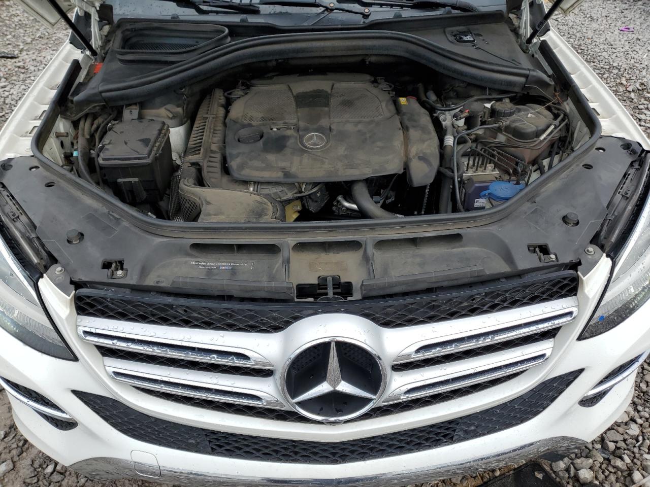 2017 Mercedes-Benz GLE VIN 4JGDA5JB5HA897796 Copart auction photo, undercarriage damage thumbnail 12