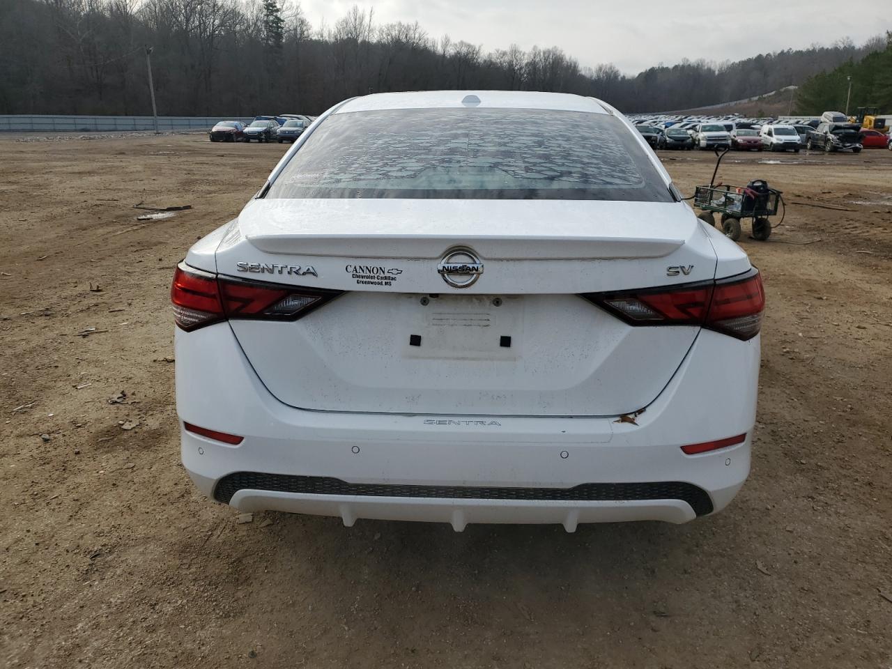 2021 Nissan Sentra VIN 3N1AB8CV4MY327620 Copart auction photo, front end damage thumbnail 6