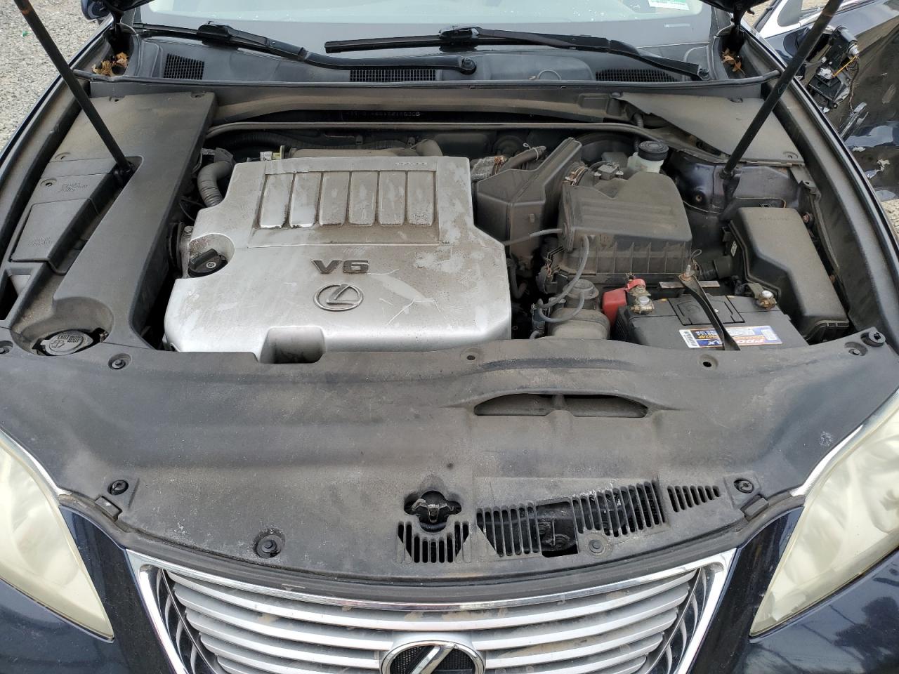 2008 Lexus ES VIN JTHBJ46G182185305 Copart auction photo, side / front end damage thumbnail 12