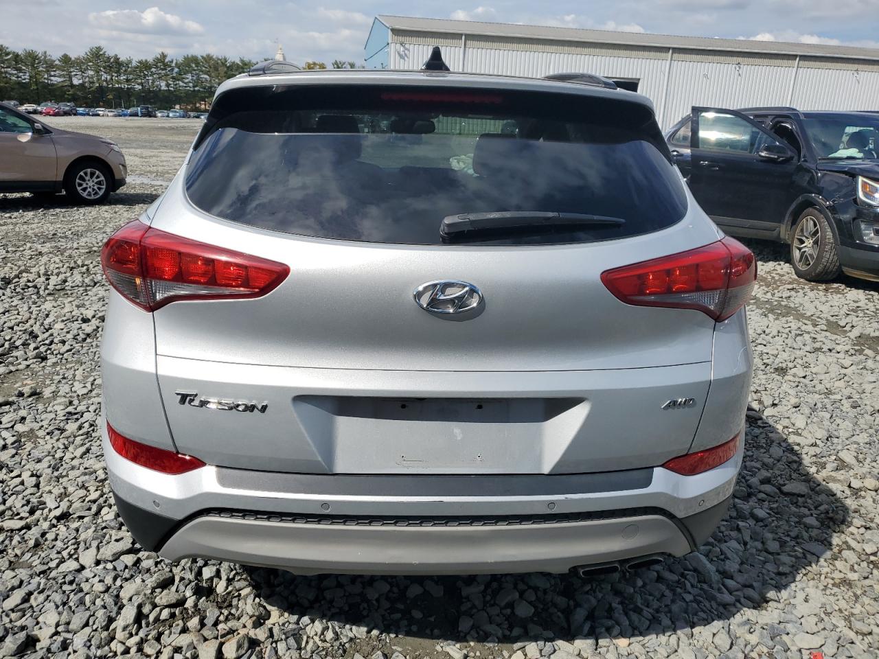 2018 Hyundai Tucson VIN KM8J3CA22JU814444 Copart auction photo, front end / minor dent/scratches damage thumbnail 6
