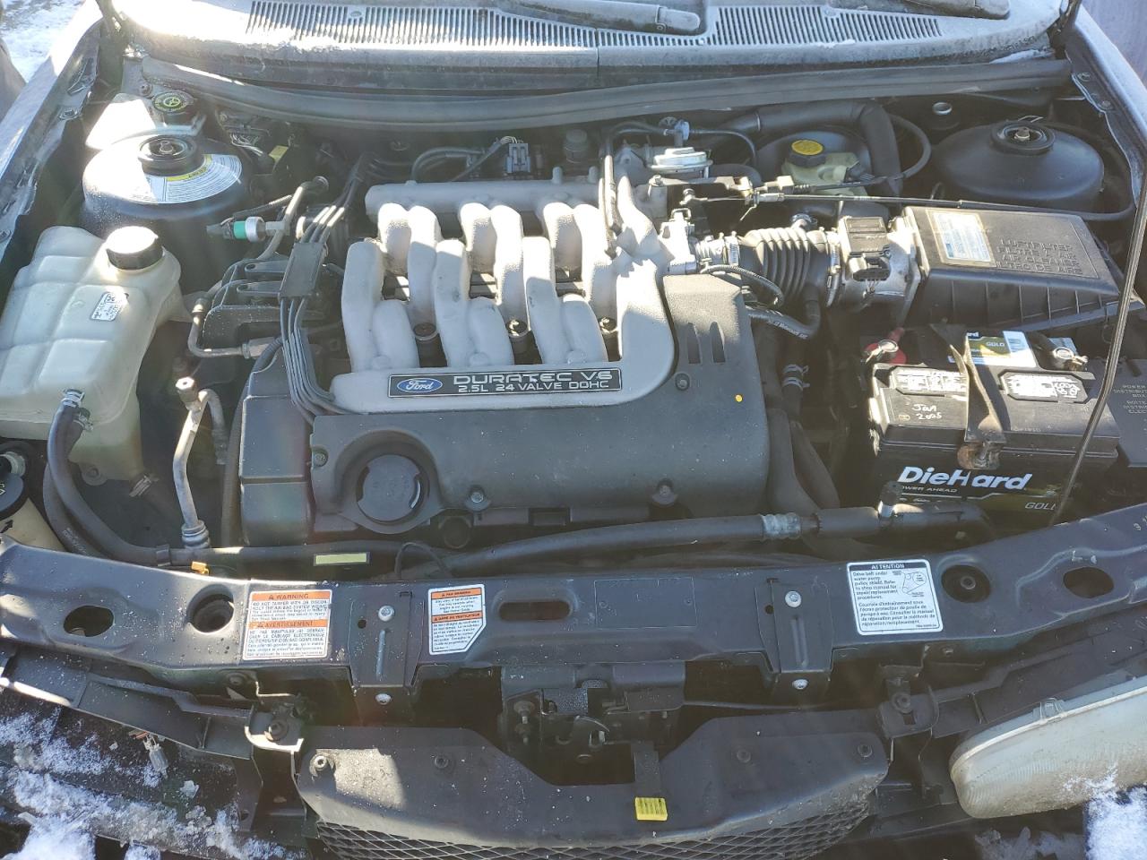 1995 Ford Contour VIN 1FALP67L8SK186282 Copart auction photo, all over damage thumbnail 11