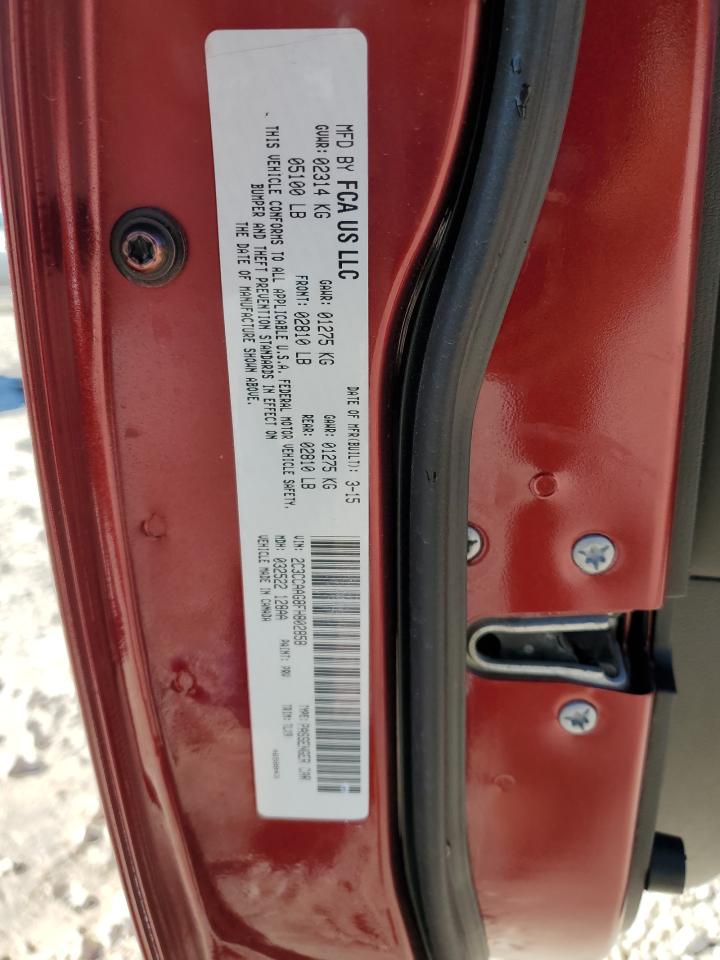 2015 Chrysler 300 VIN 2C3CCAAG8FH802858 Copart auction photo, front end damage thumbnail 13