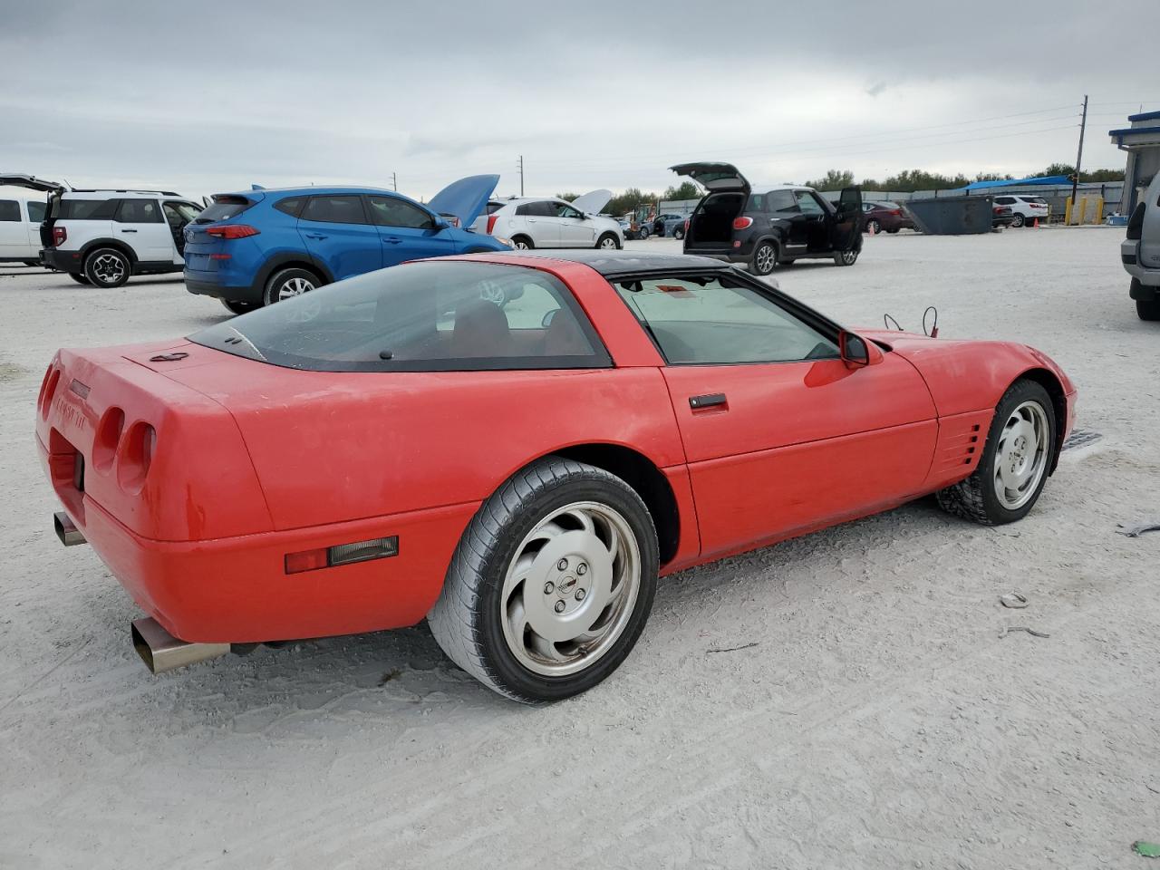 1994 Chevrolet Corvette VIN 1G1YY22P8R5114158 Copart auction photo, water/flood / minor dent/scratches damage thumbnail 3