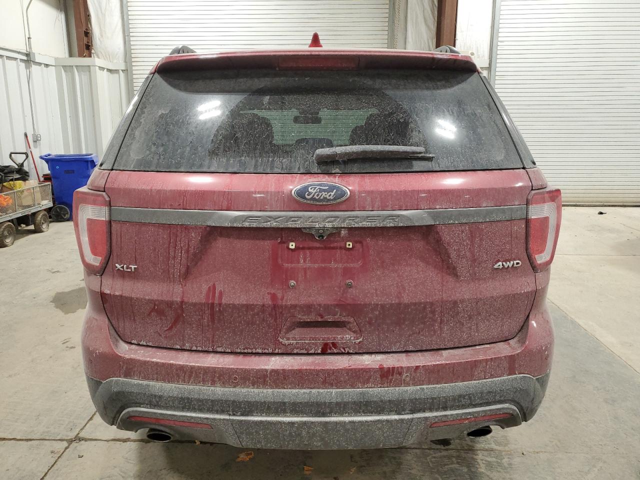 2017 Ford Explorer VIN 1FM5K8D81HGD10834 Copart auction photo, front end / minor dent/scratches damage thumbnail 6
