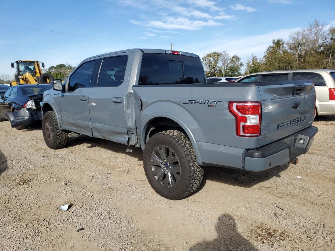 2020 Ford F-150 VIN 1FTEW1EPXLKD55749 Copart auction photo, side / minor dent/scratches damage thumbnail 2