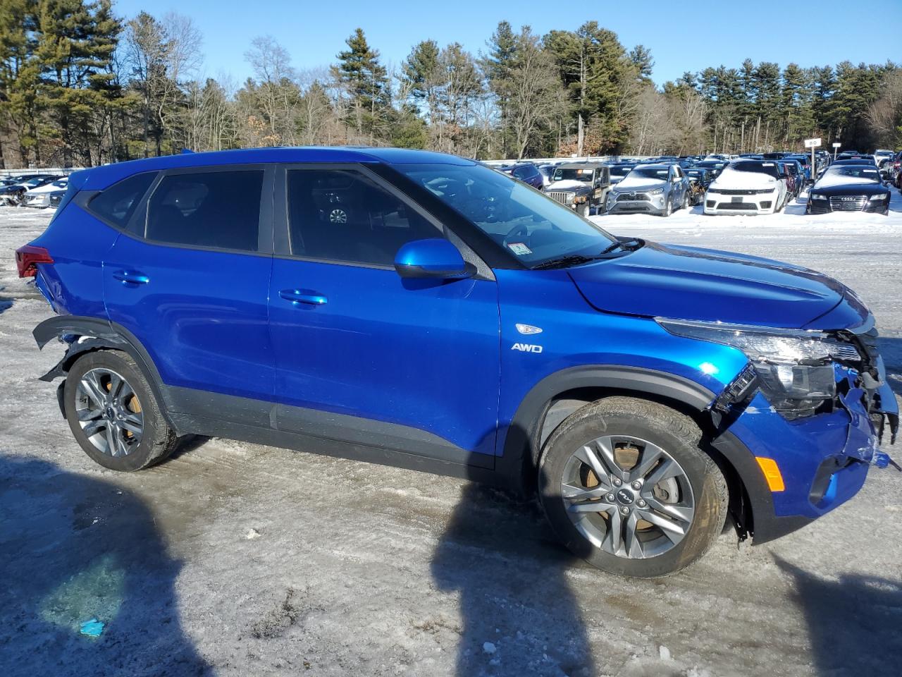 2023 KIA Seltos VIN KNDEPCAA5P7365740 Copart auction photo, front end / rear end damage thumbnail 4