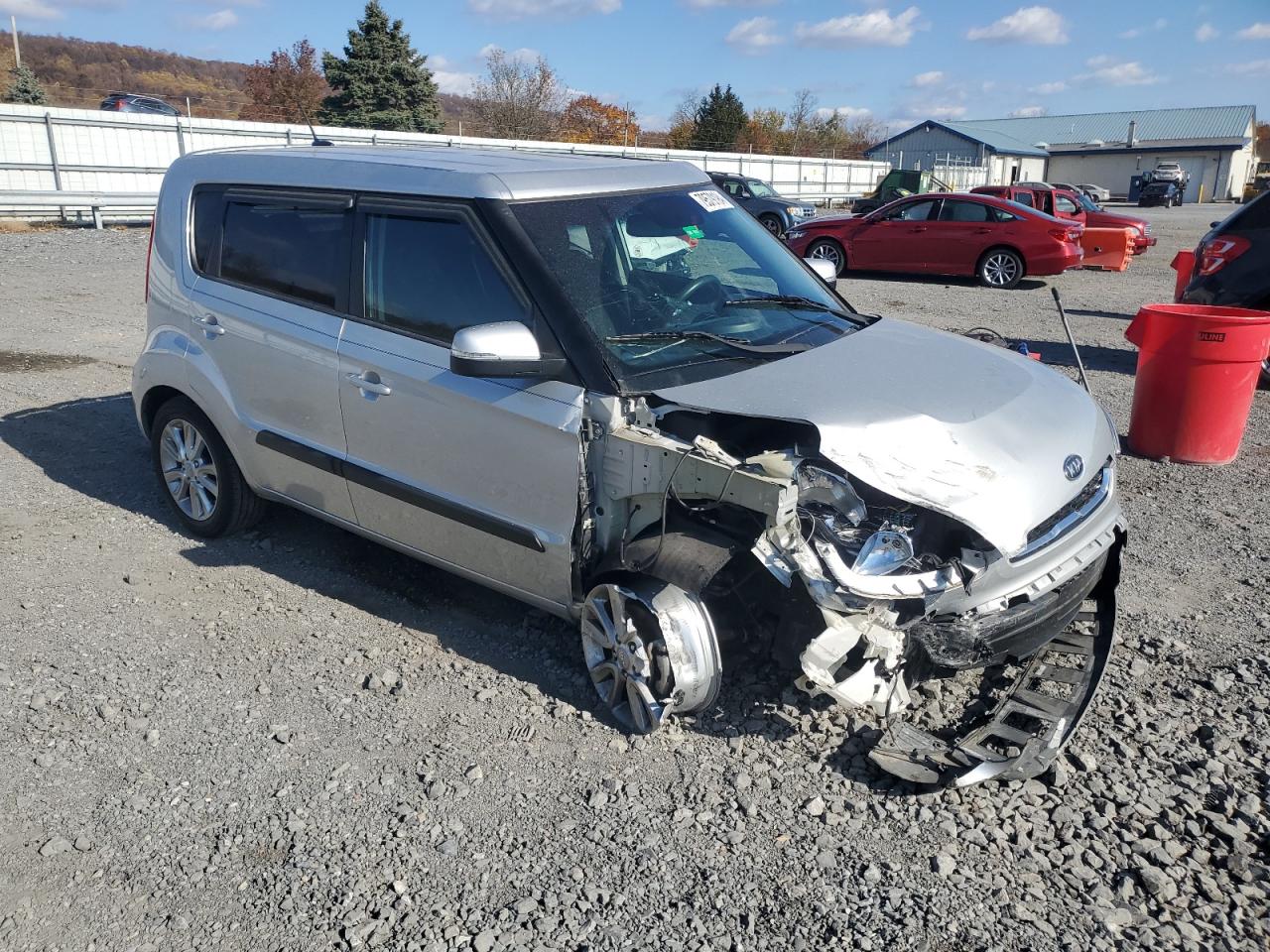 2012 KIA Soul VIN KNDJT2A67C7399009 Copart auction photo, front end damage thumbnail 4