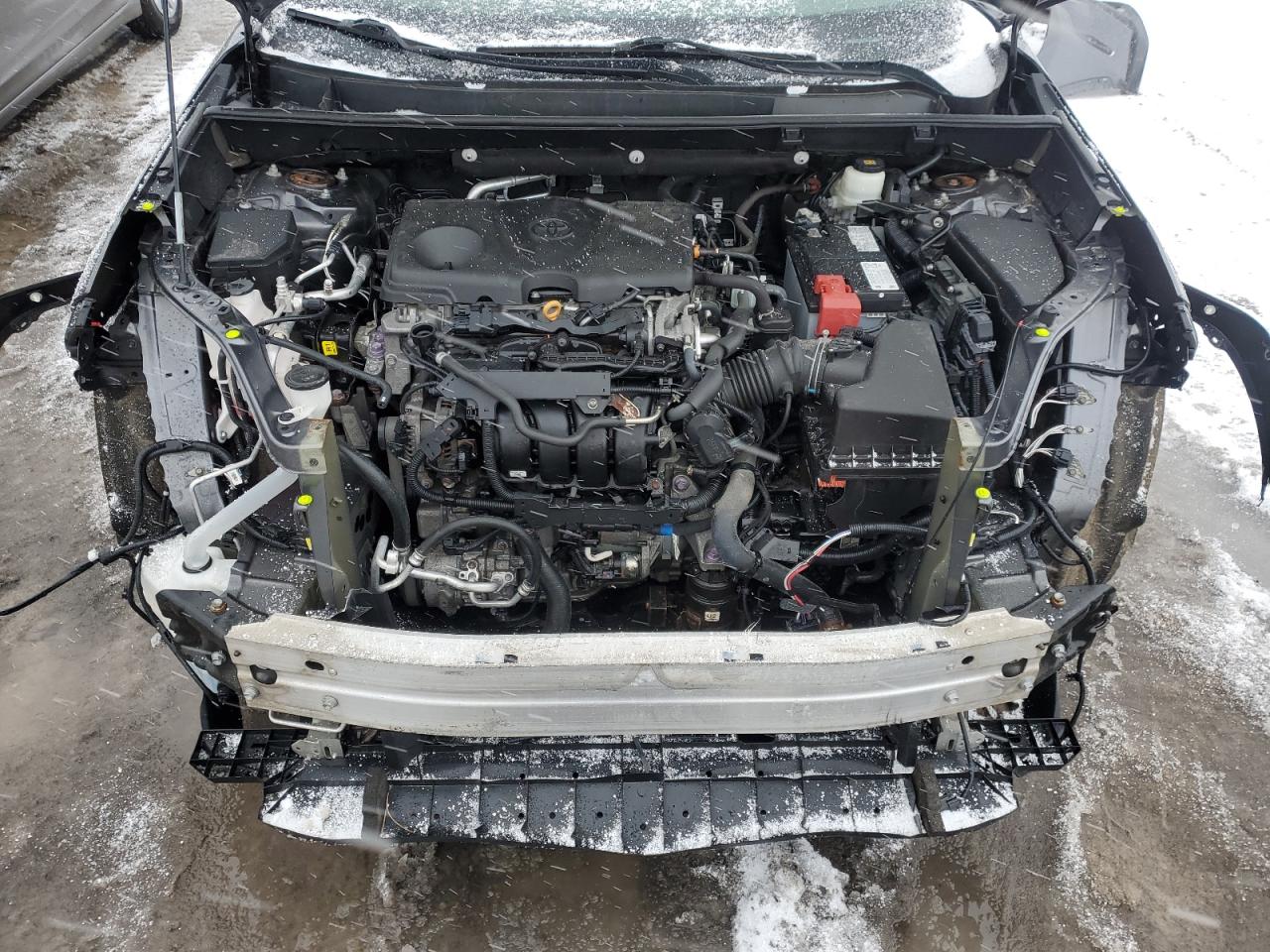 2021 Toyota RAV 4 VIN 2T3G1RFV2MC143098 Copart auction photo, front end damage thumbnail 12