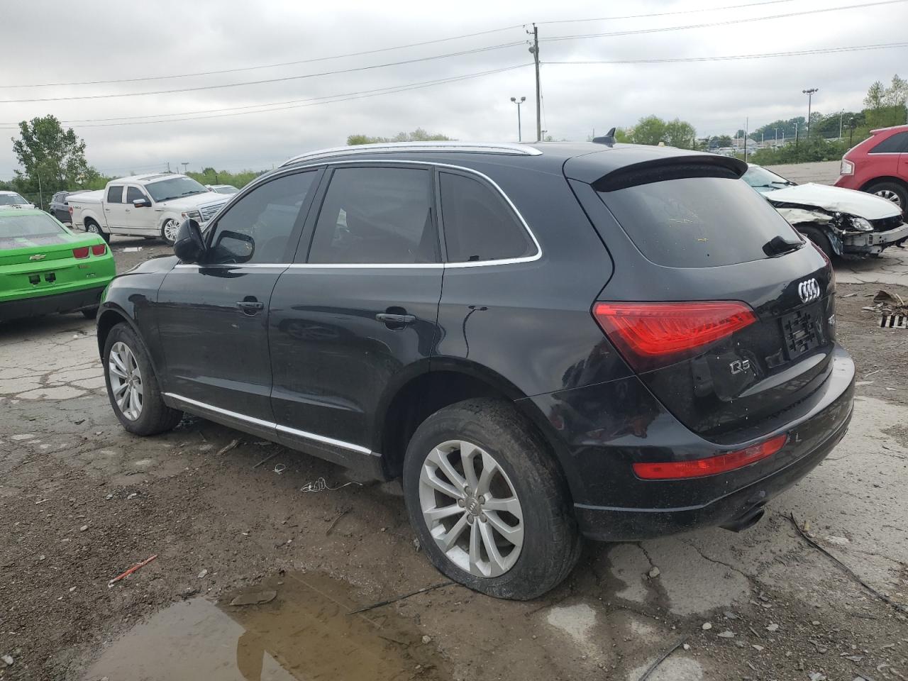 2014 Audi Q5 VIN WA1CFAFP7EA084075 Copart auction photo, front end / minor dent/scratches damage thumbnail 2