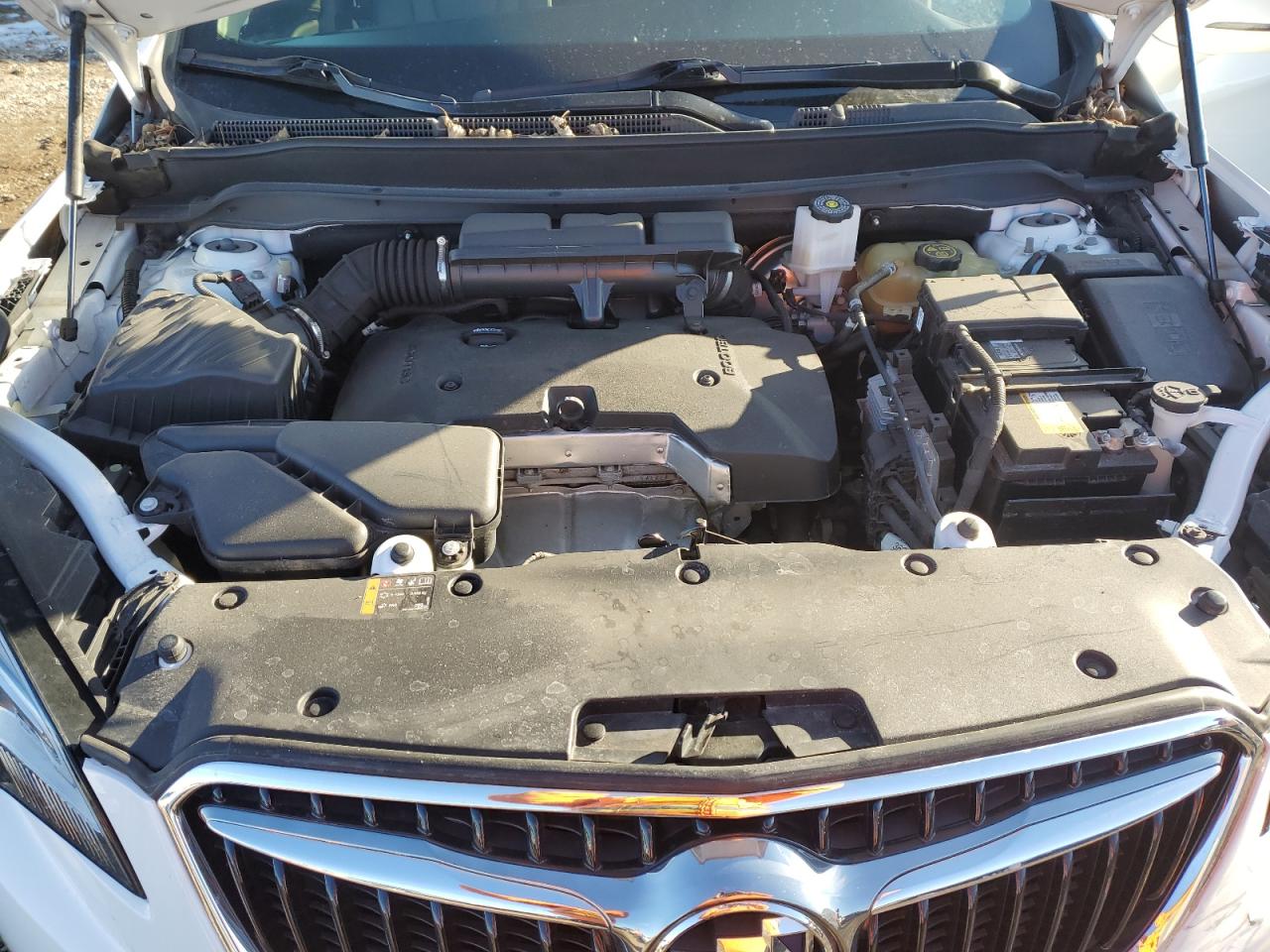 2020 Buick Envision VIN LRBFXCSA1LD101704 Copart auction photo, front end damage thumbnail 12