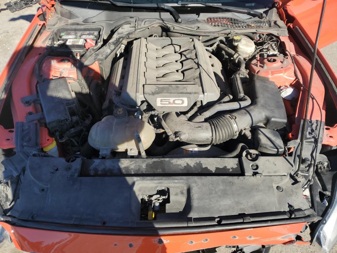 2015 Ford Mustang VIN 1FA6P8CF0F5431024 Copart auction photo, front end damage thumbnail 13
