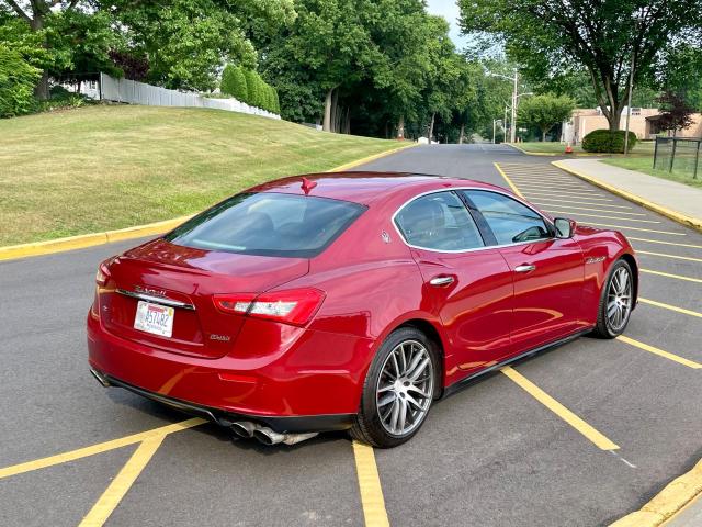 2015 Maserati Ghibli VIN ZAM57RTAXF1141814 Copart auction photo, normal wear damage thumbnail 4