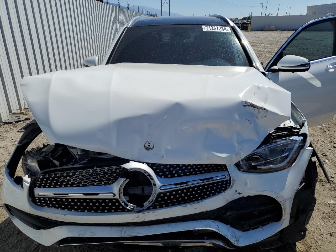 2021 Mercedes-Benz GLC VIN W1N0G8EB7MV293028 Copart auction photo, front end damage thumbnail 13
