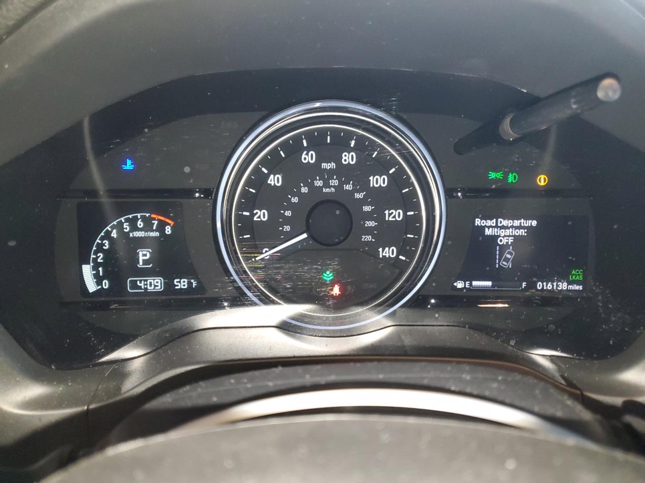 2022 Honda HR-V VIN 3CZRU5H76NM731993 Copart auction photo, front end / rear end damage thumbnail 9