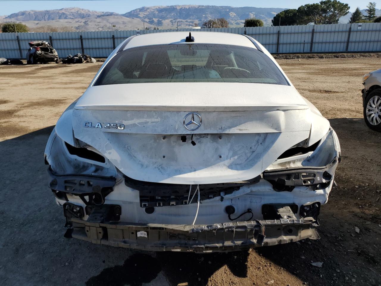 2018 Mercedes-Benz CLA-klasse VIN WDDSJ4EB2JN610953 Copart auction photo, rear end damage thumbnail 6