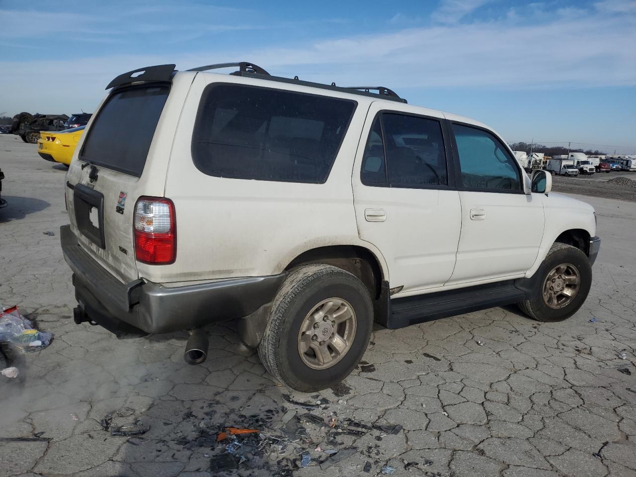 2001 Toyota 4Runner VIN JT3GN86R210213459 Copart auction photo, front end / rear end damage thumbnail 3