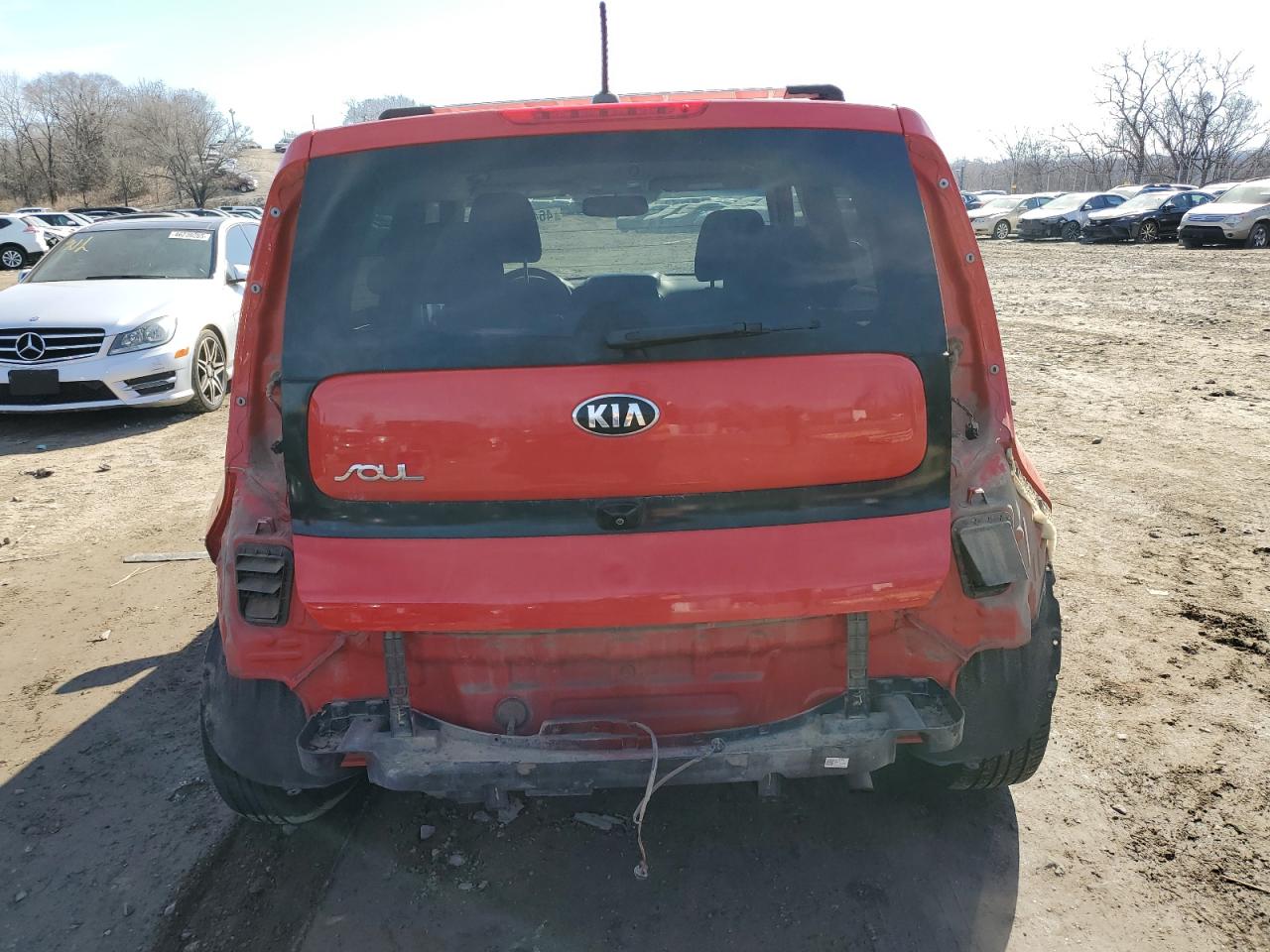 2019 KIA Soul VIN KNDJP3A54K7697923 Copart auction photo, rear end damage thumbnail 6