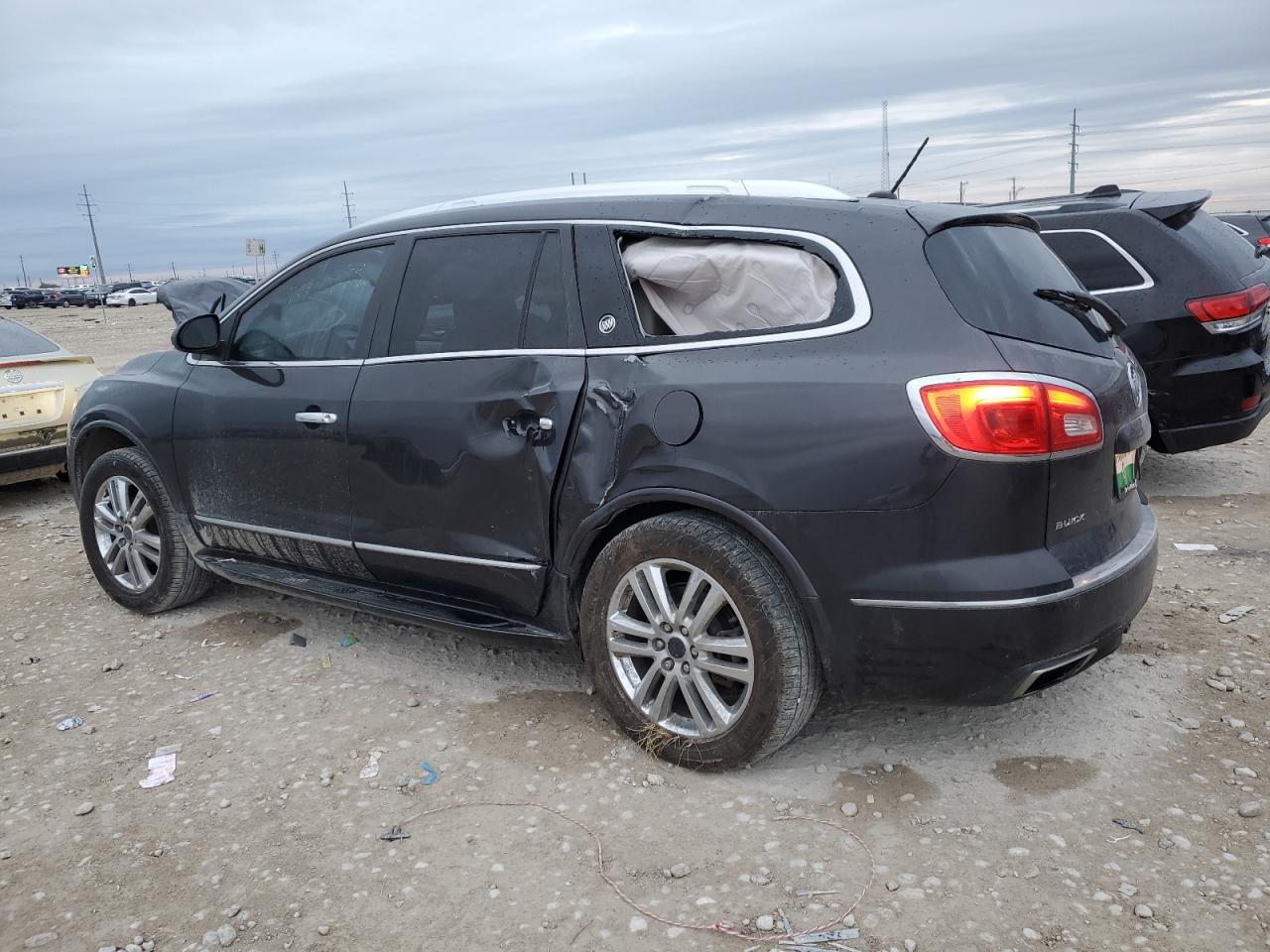 2015 Buick Enclave VIN 5GAKRCKD5FJ377170 Copart auction photo, undercarriage damage thumbnail 2